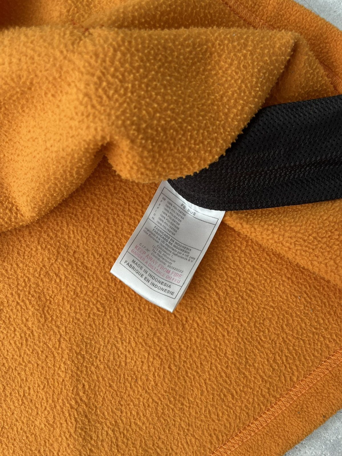 Nike × Vintage 90s Nike Retro Logo Vintage Fleece 1/4 Zip Oversized Jacket Size US XL / EU 56 / 4 - 7 Thumbnail