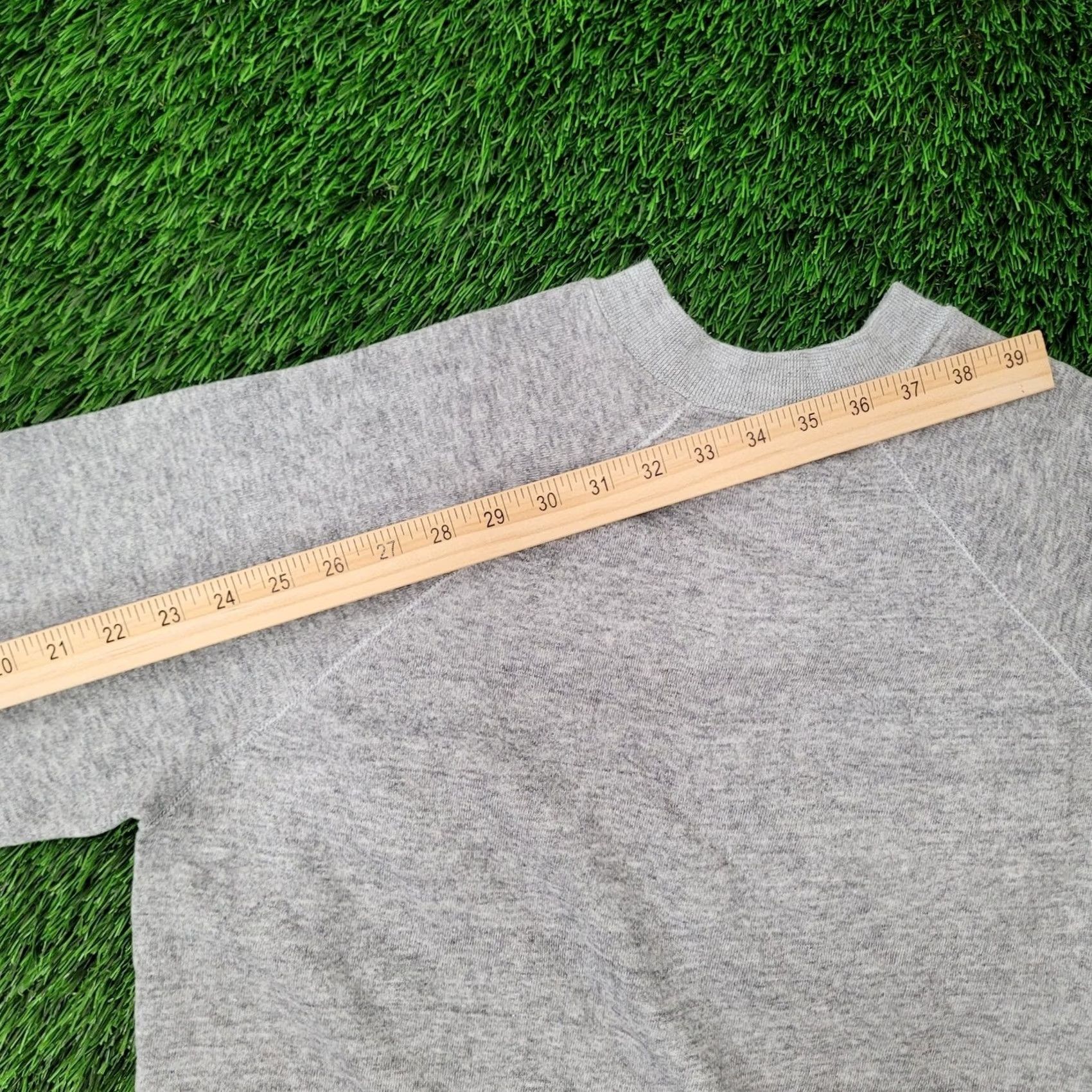 Vintage VINTAGE US Army Shirt Mens L Gray VTG 80s Redlegs Military Sweatshirt 21x24 Raglan Artillery Size US L / EU 52-54 / 3 - 6 Thumbnail