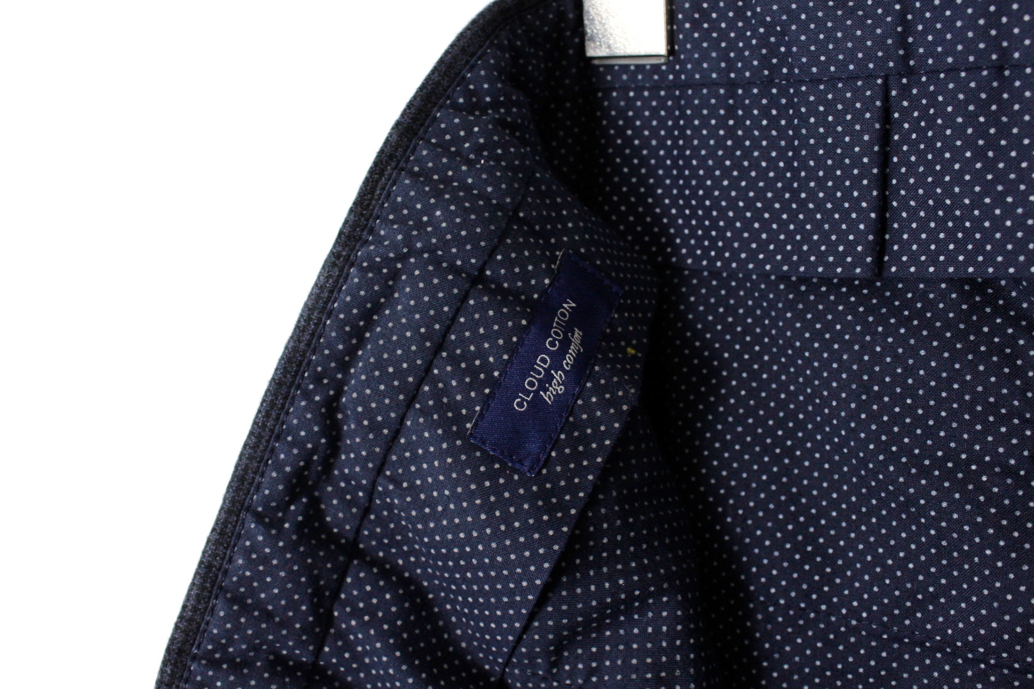 Incotex × Japanese Brand × Slowear Incotex Navy Blue Chino Pants Trousers Size US 34 / EU 50 - 6 Thumbnail