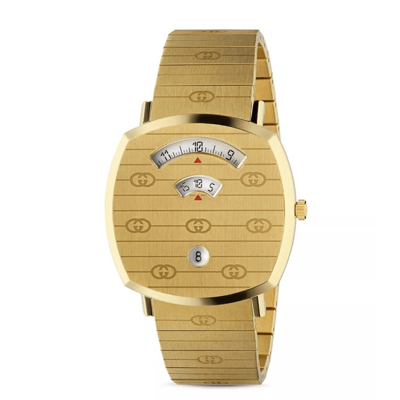 image of Gucci Grip Watch Gold 38Mm, Men's