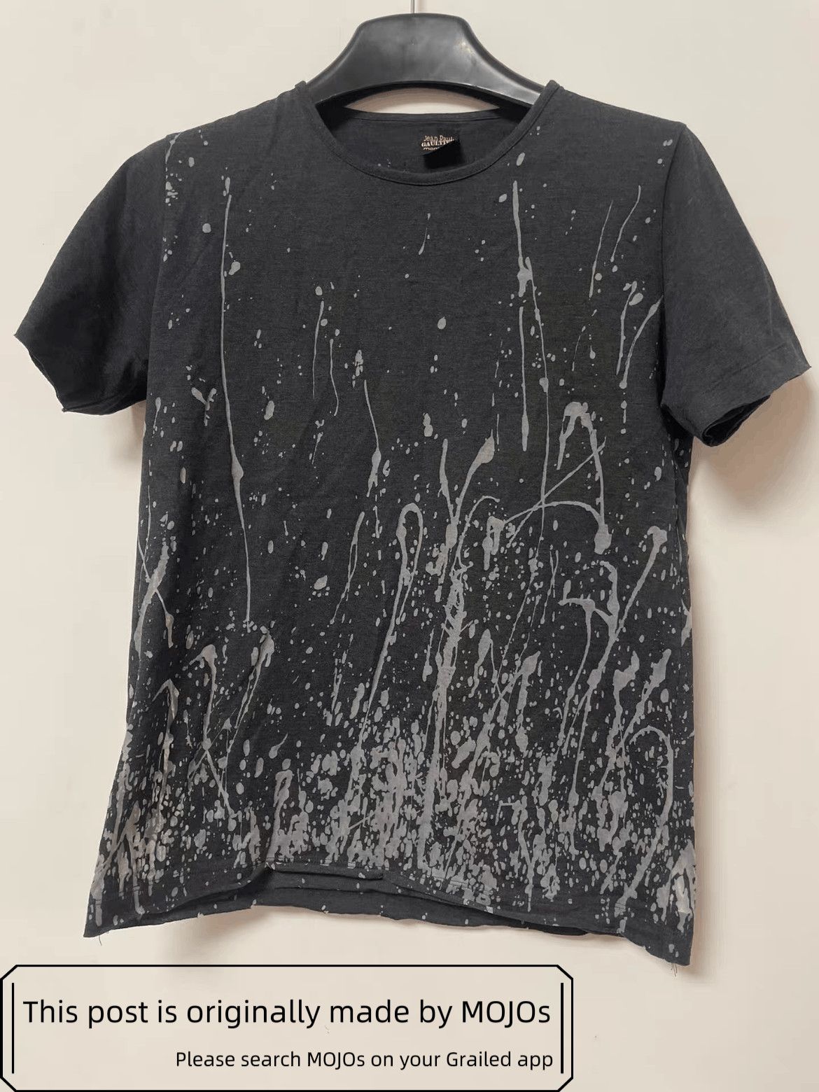 Jean Paul Gaultier Jean Paul Gualtier Distressed Splash Tee Size US M / EU 48-50 / 2 - 1 Thumbnail