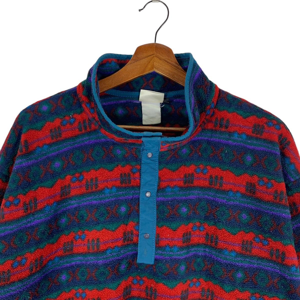 L.L. Bean VINTAGE L.L. BEAN OUTDOOR HUNTING FLEECE SWEATER Size US L / EU 52-54 / 3 - 4 Thumbnail