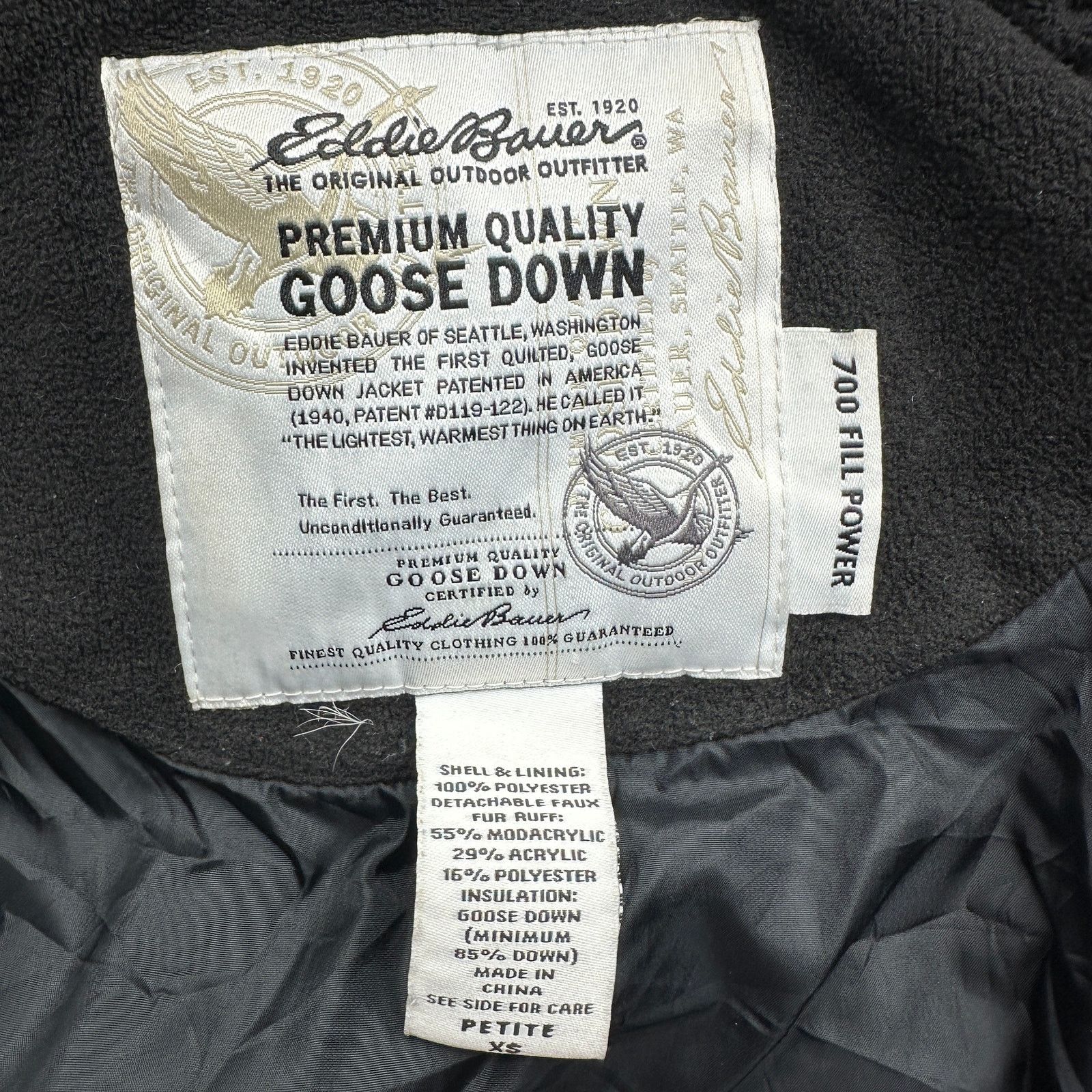 Eddie Bauer Eddie Bauer Goose Down 700 Fill Puffer Parka Coat Womens XS Size XS / US 0-2 / IT 36-38 - 2 Thumbnail