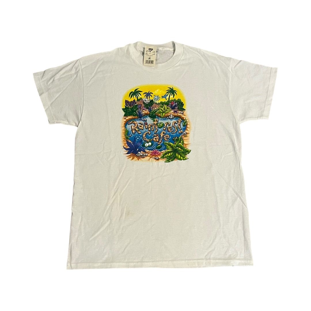 Vintage VINTAGE Rainforest Cafe T Shirt y2k Size US L / EU 52-54 / 3 - 1 Thumbnail
