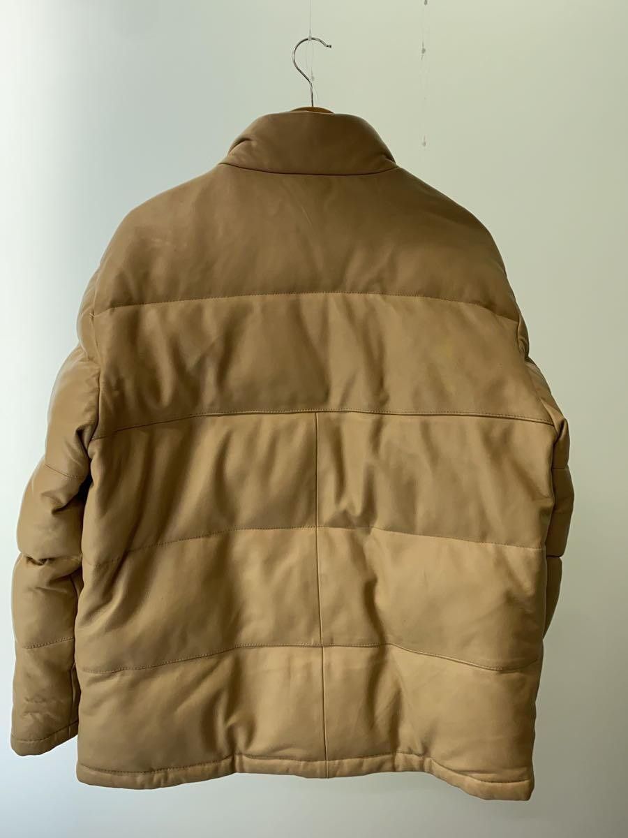 Avirex Avirex Leather Down Jacket Cream Size US M / EU 48-50 / 2 - 2 Thumbnail