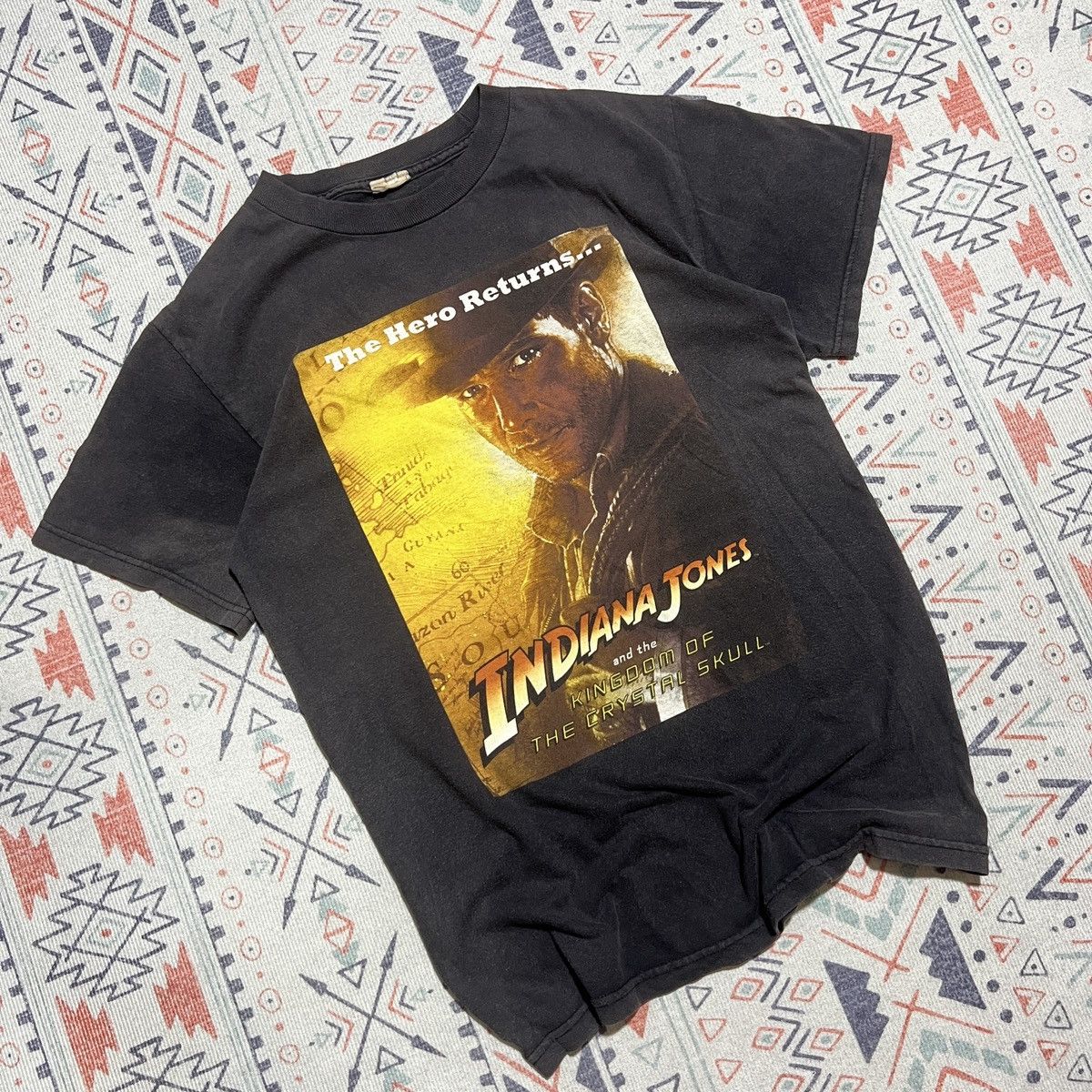 Disney SunFaded Movies Indiana Jones Kingdom Of The Crystal Skull Size US M / EU 48-50 / 2 - 2 Thumbnail