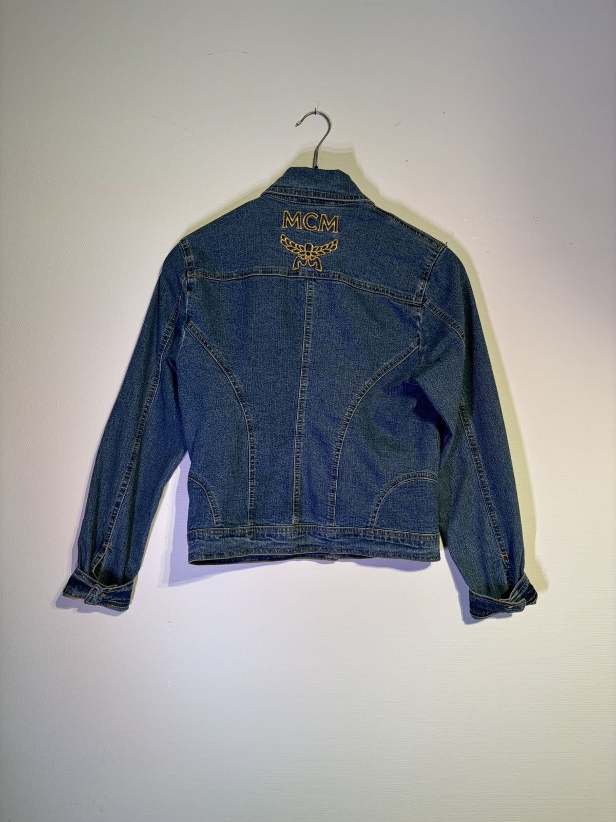MCM MCM Damen Jeansjacke Size XS / US 0-2 / IT 36-38 - 2 Thumbnail