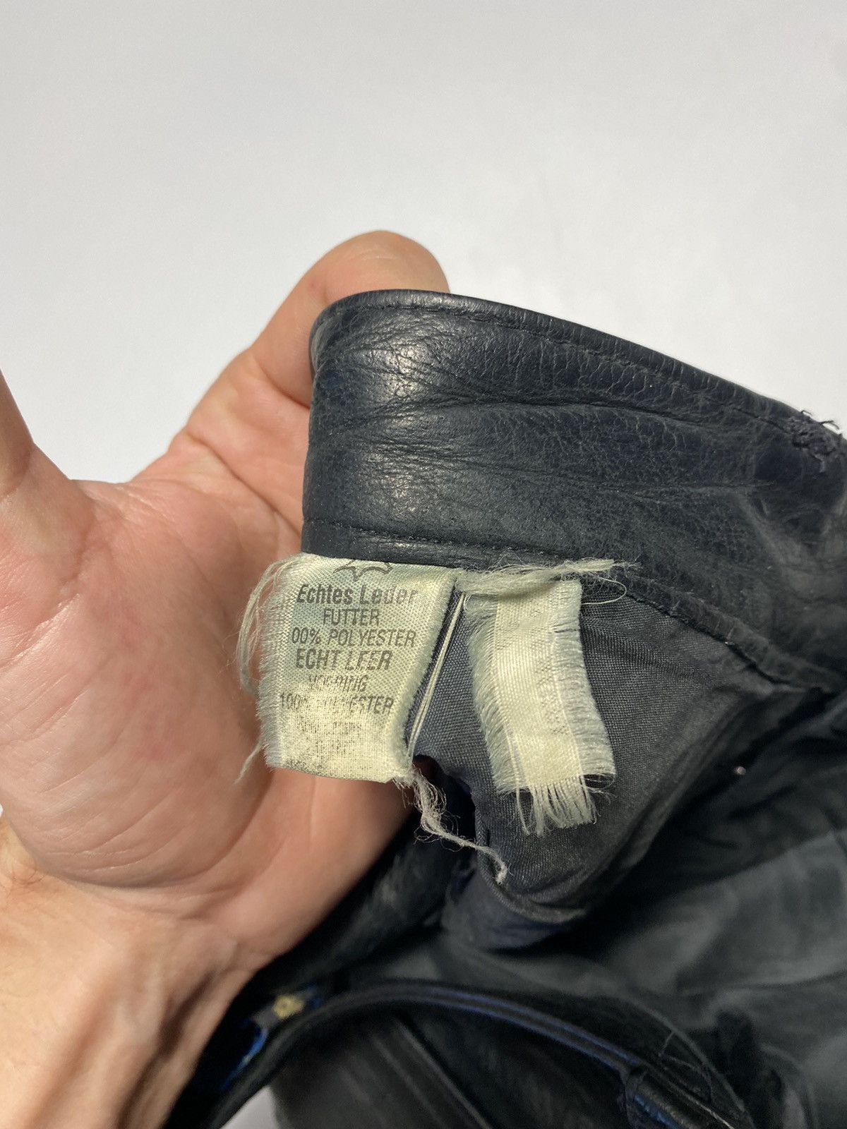 Genuine Leather Vintage Leather Pants Motorcycle Trousers Size 30 Marlboro Size US 30 / EU 46 - 14 Thumbnail