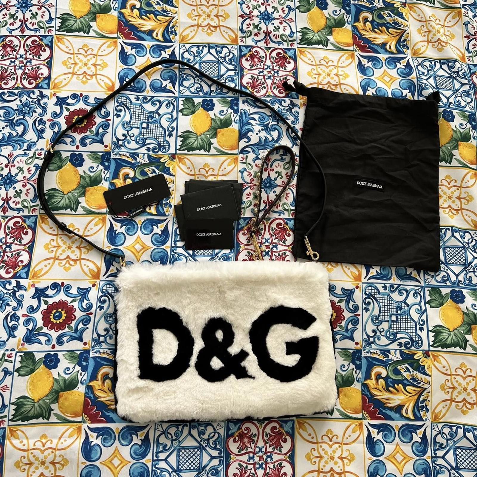 Dolce & Gabbana Dolce & Gabbana Women's Black and White Bag Size ONE SIZE - 3 Thumbnail