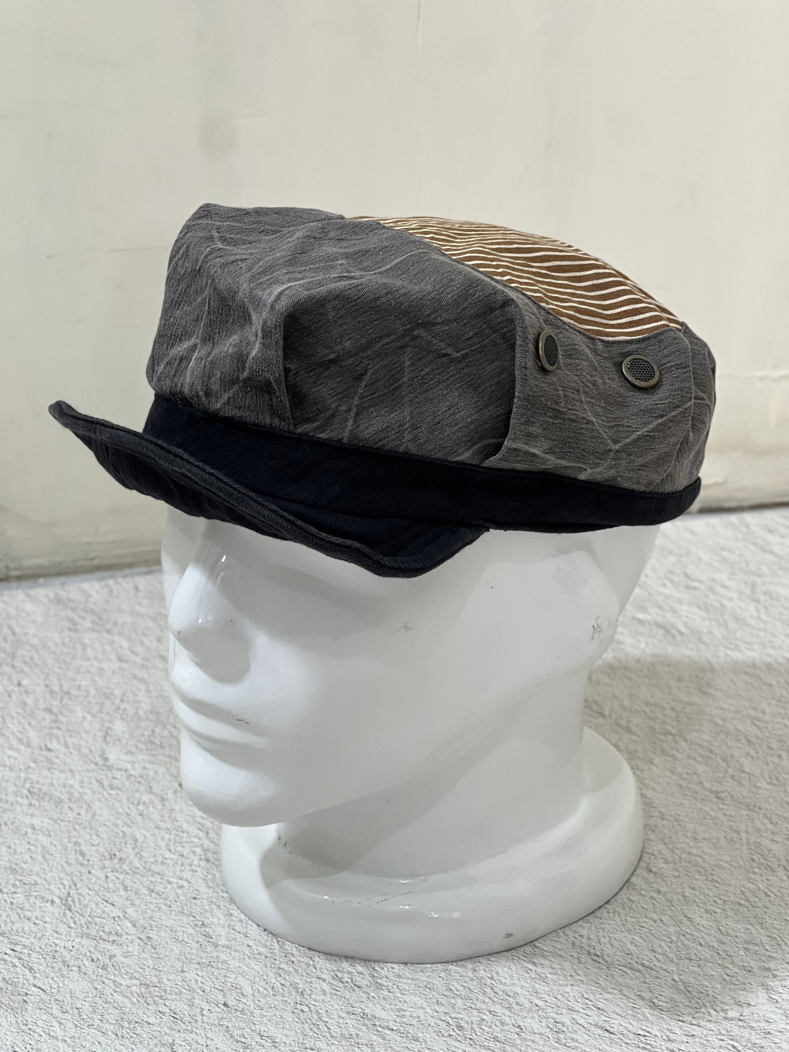 Yohji Yamamoto 2000s Japanese Hysteric Kapital Visvim Mechanic Hat y2k Lgb Size ONE SIZE - 1 Thumbnail