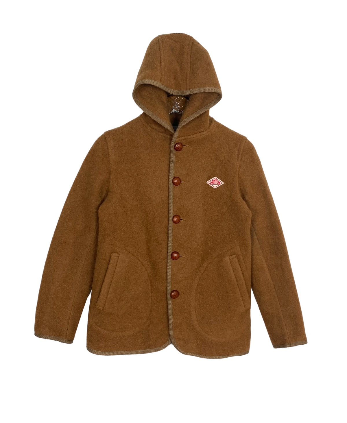 Danton Rare‼️ Danton Vetement Brown Wool Hoodie Jacket Made Japan Size US XS / EU 42 / 0 - 1 Thumbnail