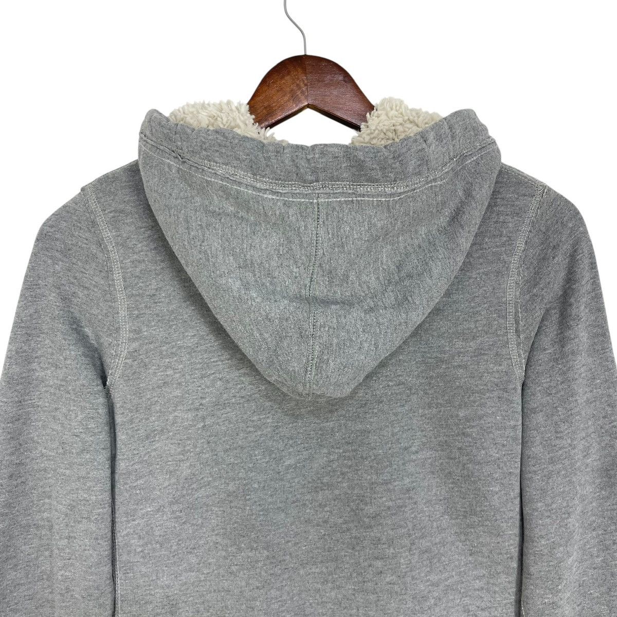 Abercrombie & Fitch Vintage Abercrombie Faux Fur Patchwork Hoodie - Size S Size US S / EU 44-46 / 1 - 12 Thumbnail