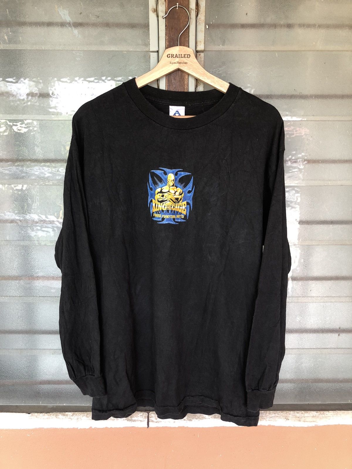 Vintage Vintage The Octagon King Of The Cage Shirt Tee Sleeve Size US L / EU 52-54 / 3 - 2 Thumbnail