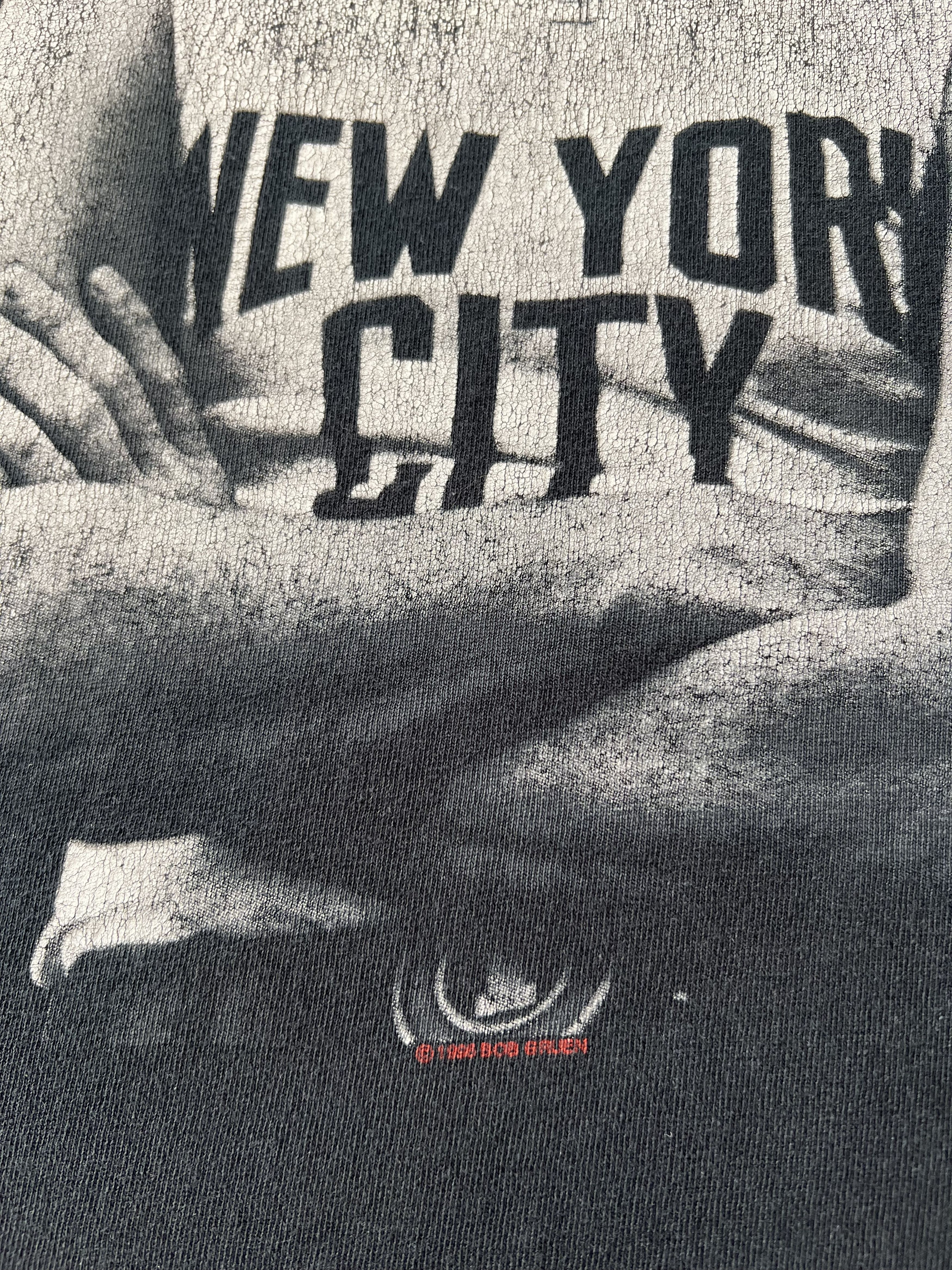 Band Tees Vintage 2000s John Lennon The Beatles Black T-shirt Size US XL / EU 56 / 4 - 5 Thumbnail