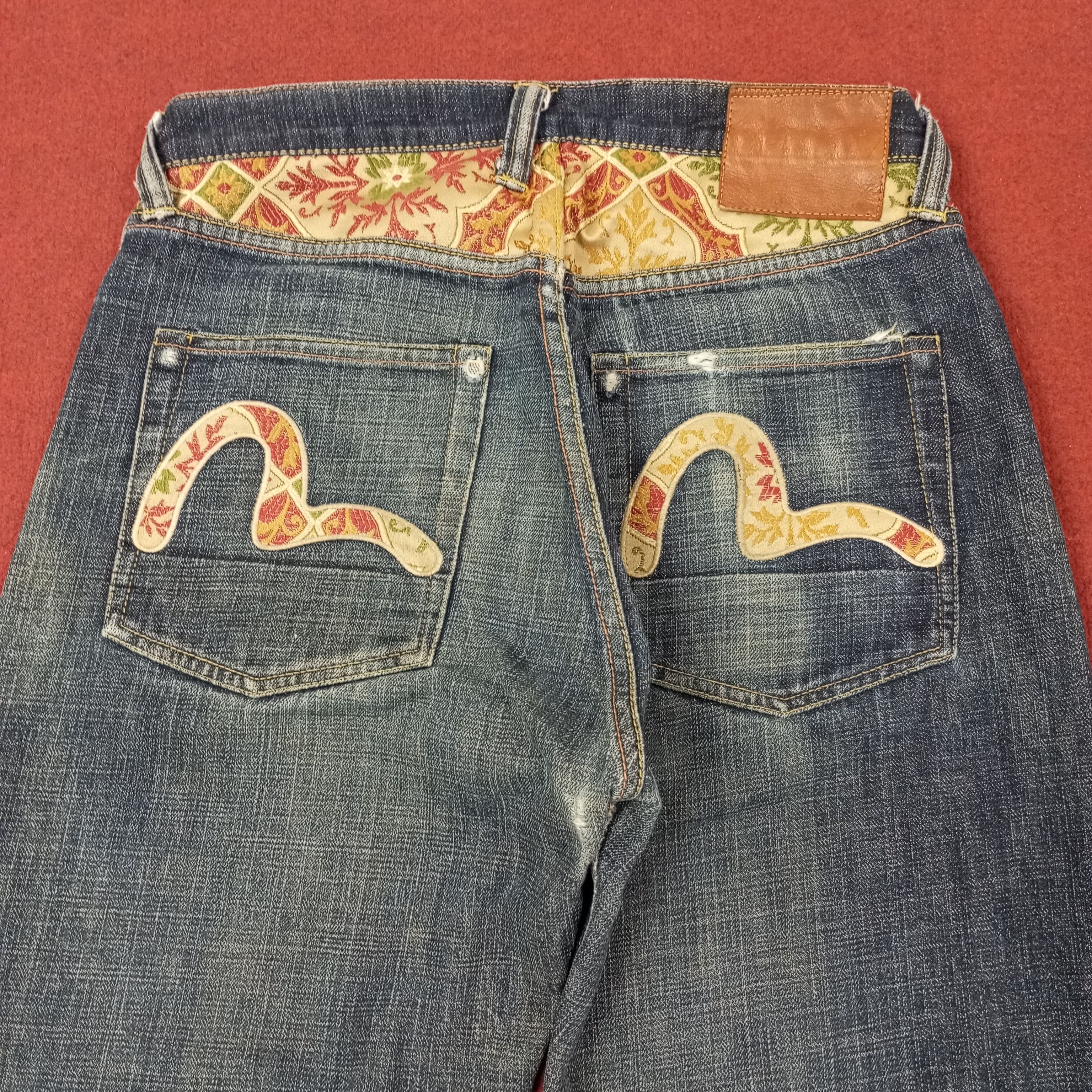 Evisu Vintage Evisu Japanese Brand Custom Daicock Jeans c244n30 Size US 30 / EU 46 - 5 Thumbnail