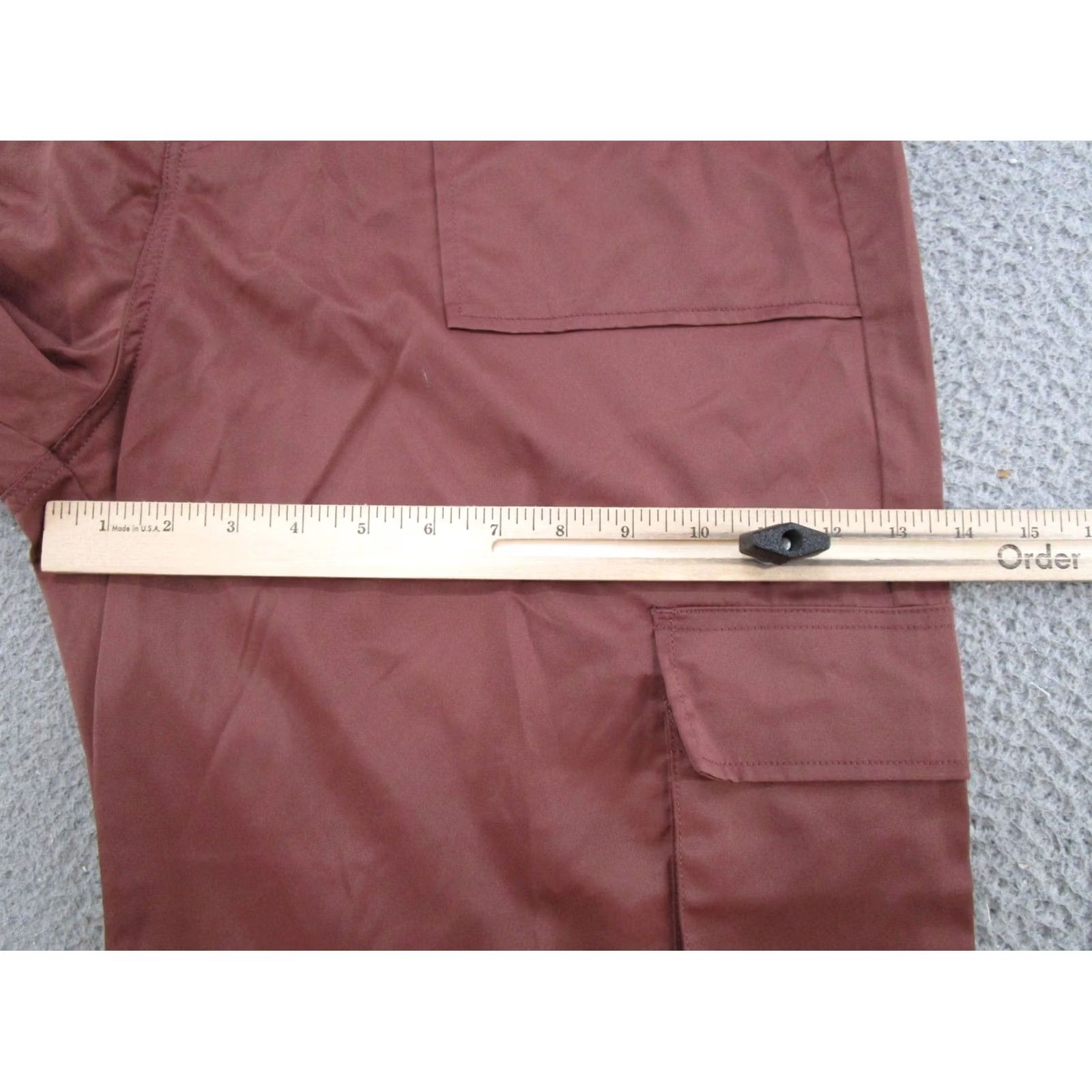 Vintage BCBG Parachute Jogger Pants Paperbag Style 2XL Brown Pockets Womens Regular Baggy Wide Leg Vintage No Size 40" / US 18 - 6 Thumbnail