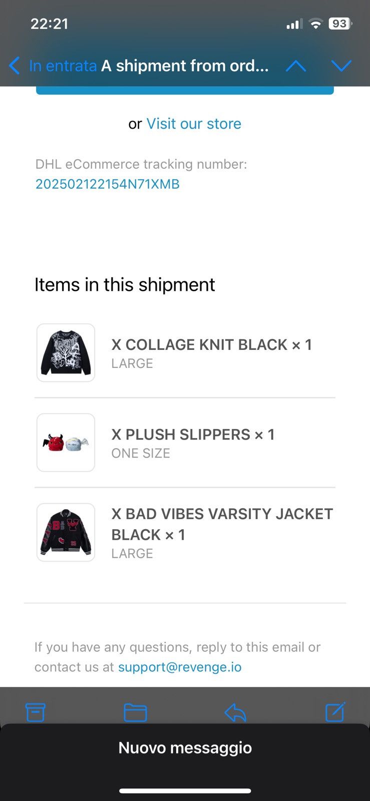 Revenge X COLLAGE KNIT BLACK Size US L / EU 52-54 / 3 - 3 Thumbnail
