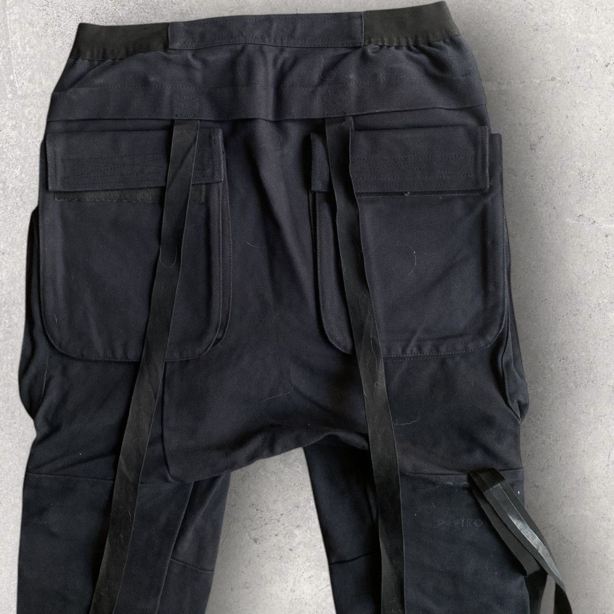 Ben Taverniti Unravel Project Unravel Project Canvas Drop Crotch Cargo Pants Size US 32 / EU 48 - 5 Thumbnail
