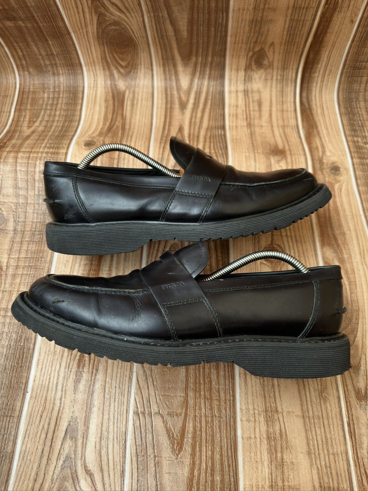Prada Prada Penny Loafers Size US 10 / EU 43 - 10 Thumbnail