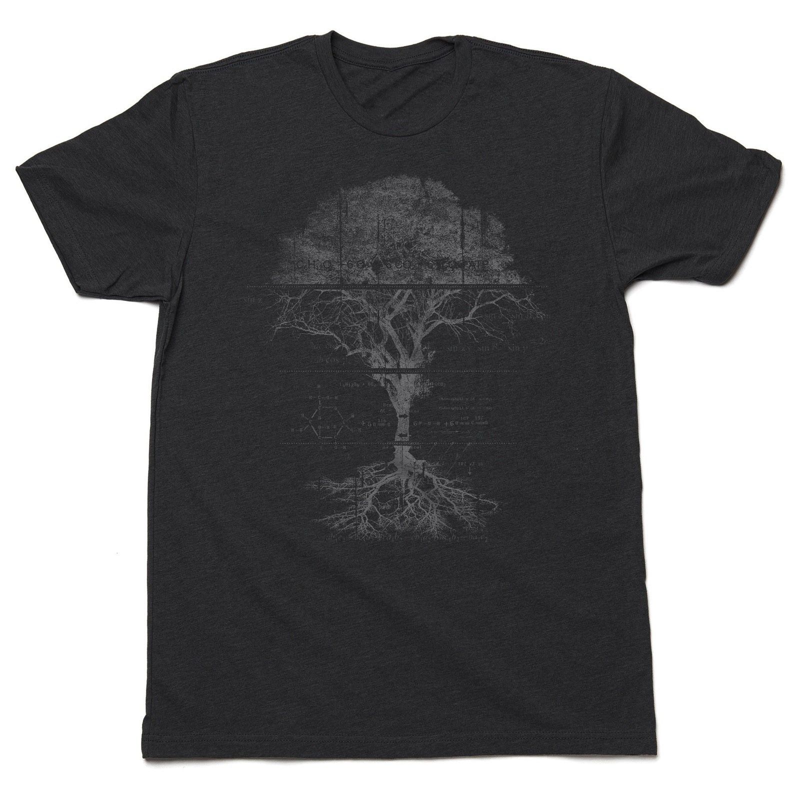Designer × Vintage Men’s Tree Diagram Schematic T-Shirt Size US L / EU 52-54 / 3 - 1 Thumbnail