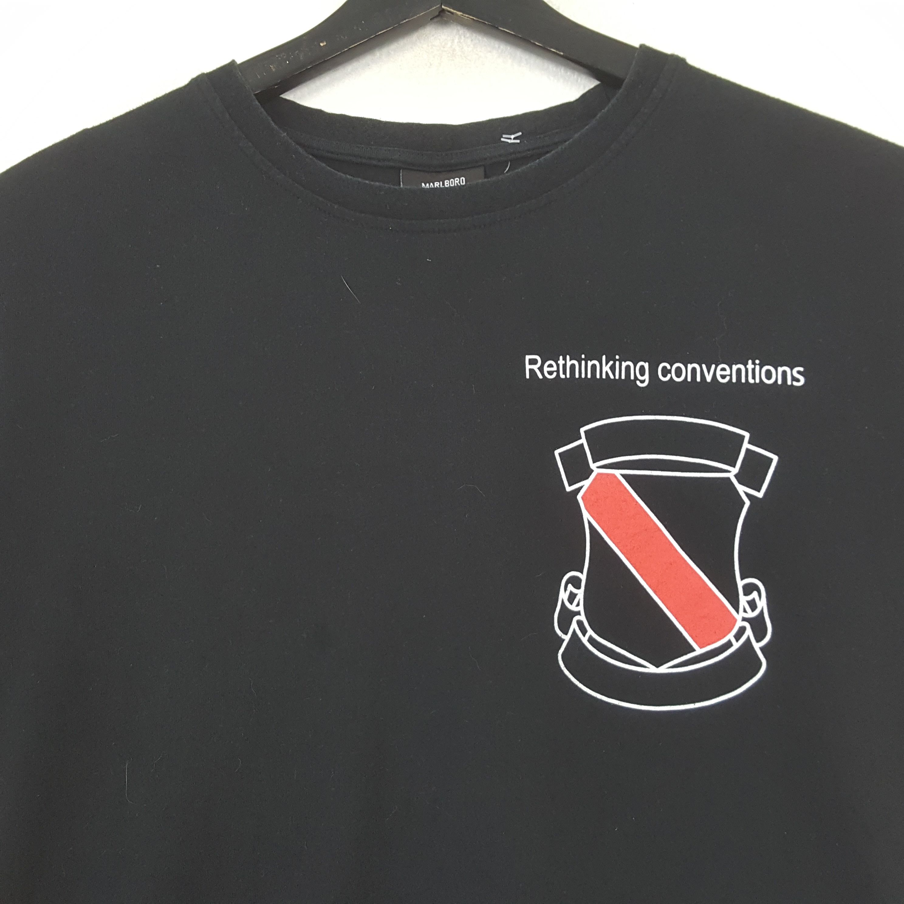 Number (N)ine MARLBORO x NUMBER NINE Streetwear Style Tshirt C285N44 Size US M / EU 48-50 / 2 - 2 Thumbnail