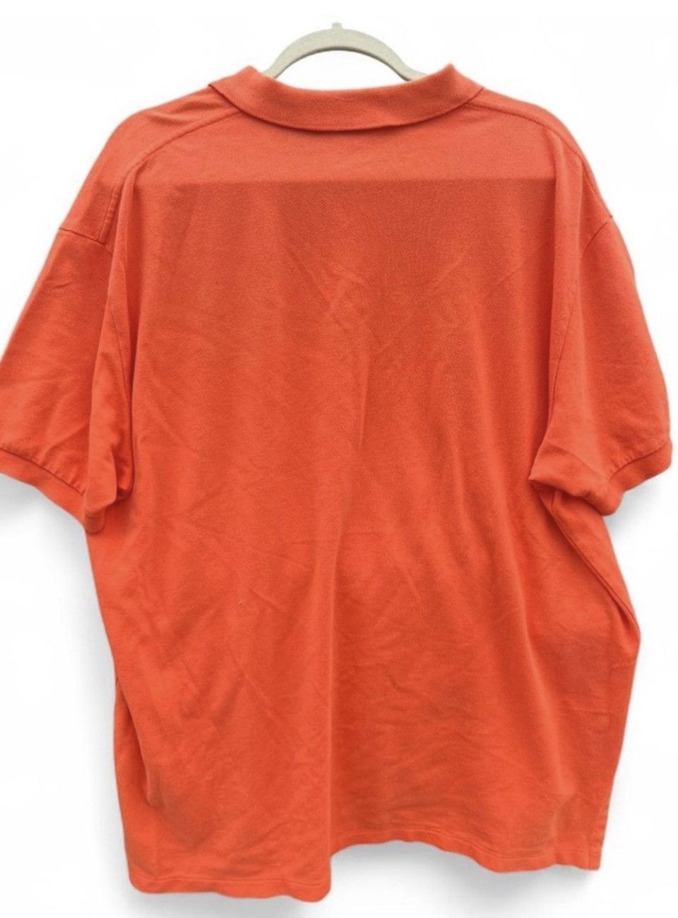 Polo Ralph Lauren Vintage Polo Ralph Lauren Pique Polo Shirt Orange XL Size US XL / EU 56 / 4 - 2 Thumbnail
