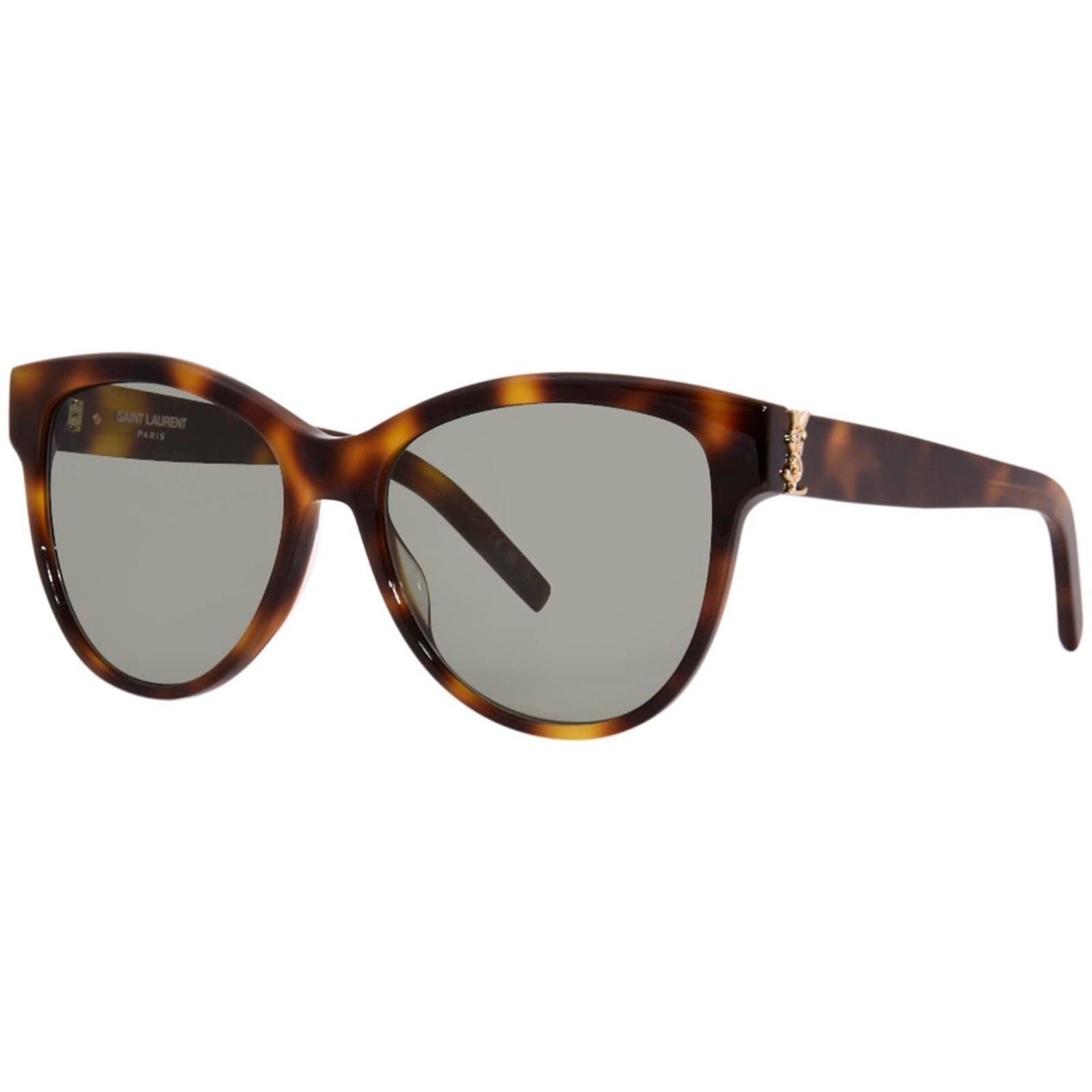 Yves Saint Laurent Saint Laurent Cat Eye Sunglasses Tortoise Smoke Lens SLM105 Size ONE SIZE - 2 Thumbnail