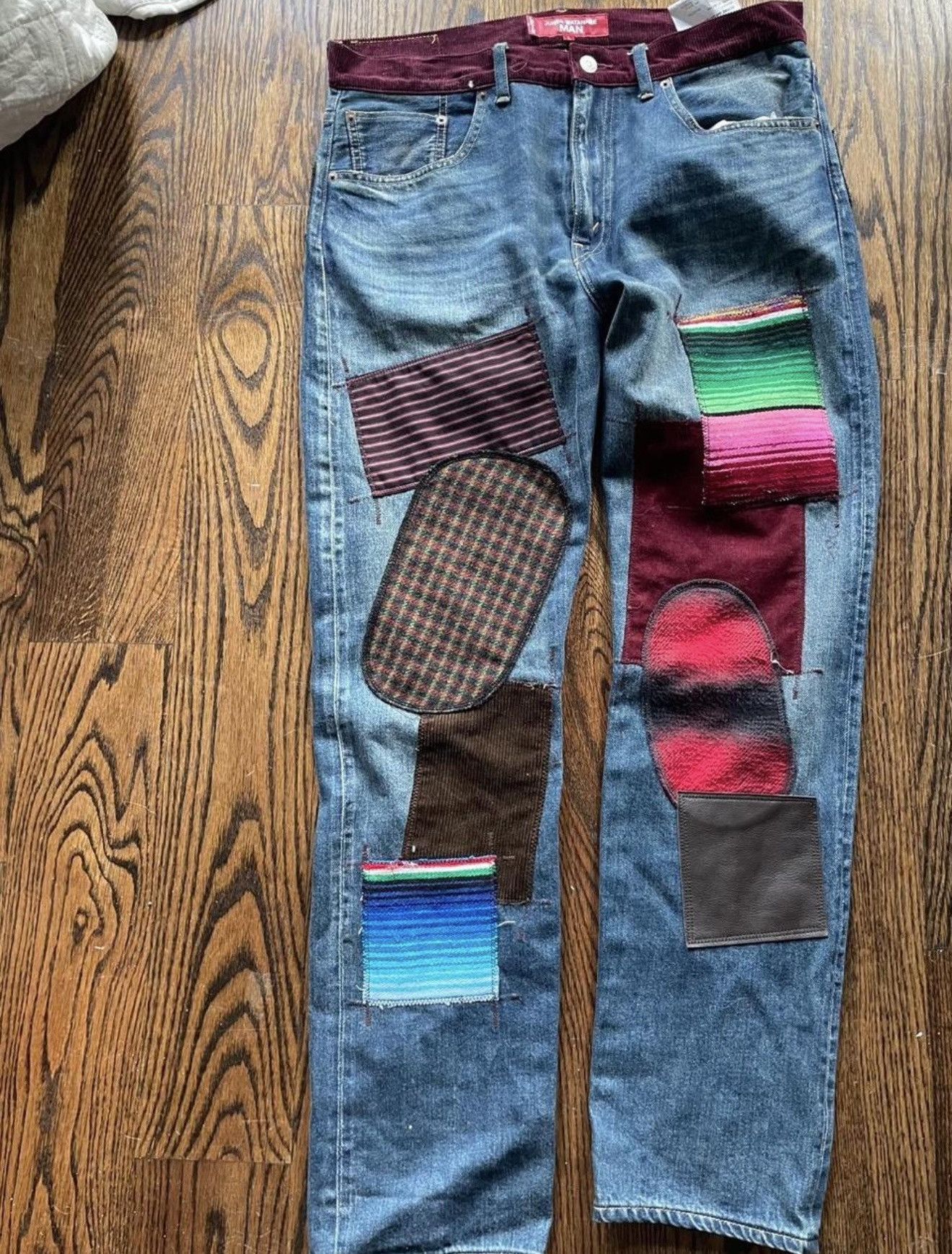 Junya Watanabe × Levi's unya Watanabe MAN x Levi’s patchwork denim super rare piece Size US 32 / EU 48 - 1 Thumbnail