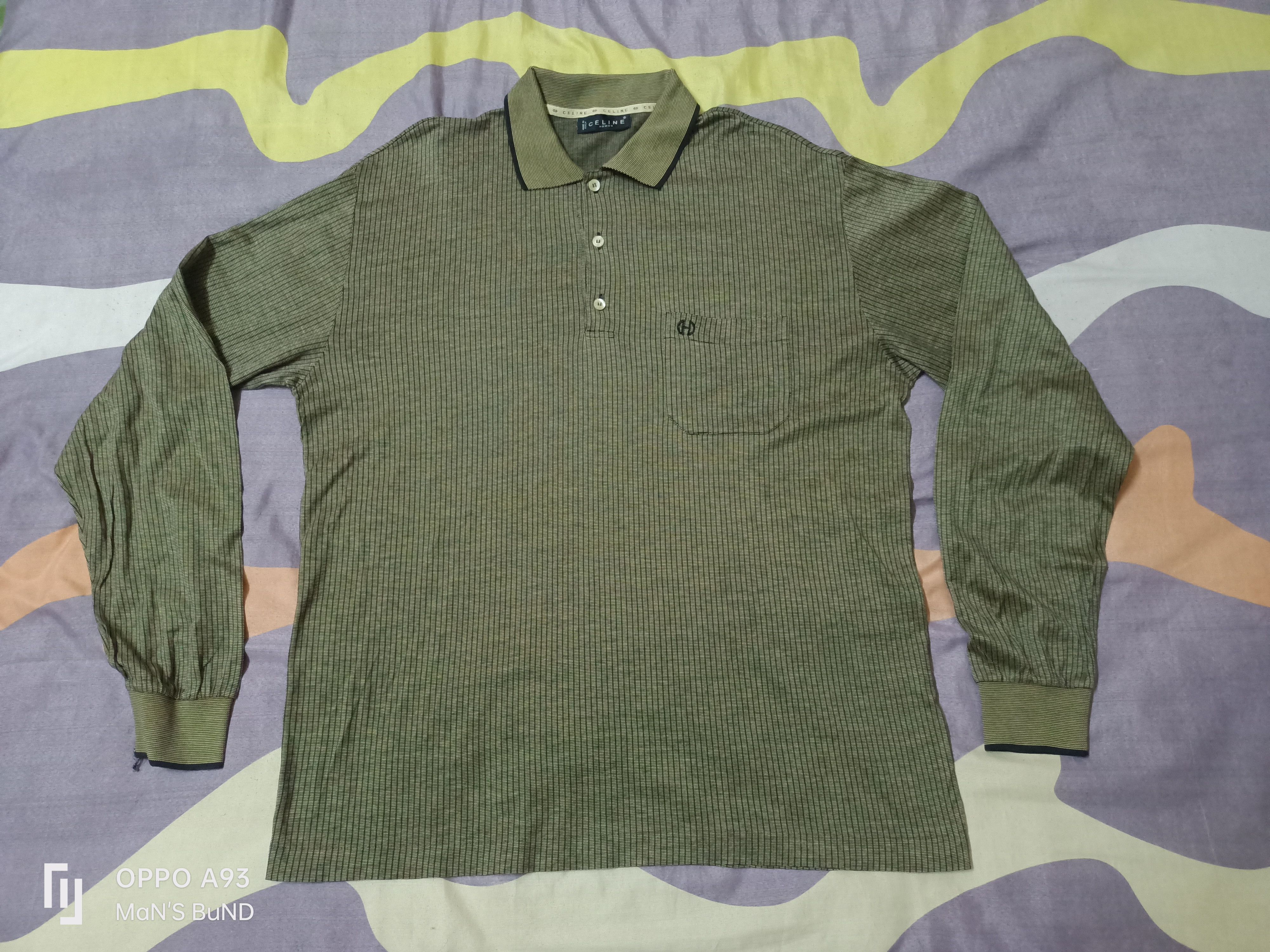 Celine × Vintage Vintage CELINE Shirts Size US L / EU 52-54 / 3 - 1 Thumbnail