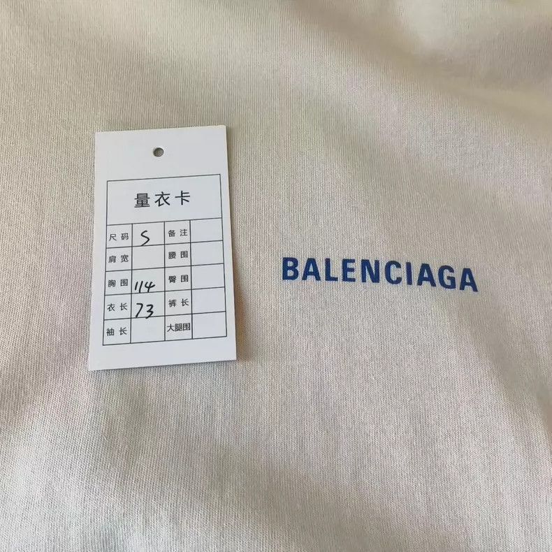 Balenciaga Balenciaga Back Logo Short Sleeve Size US S / EU 44-46 / 1 - 5 Thumbnail