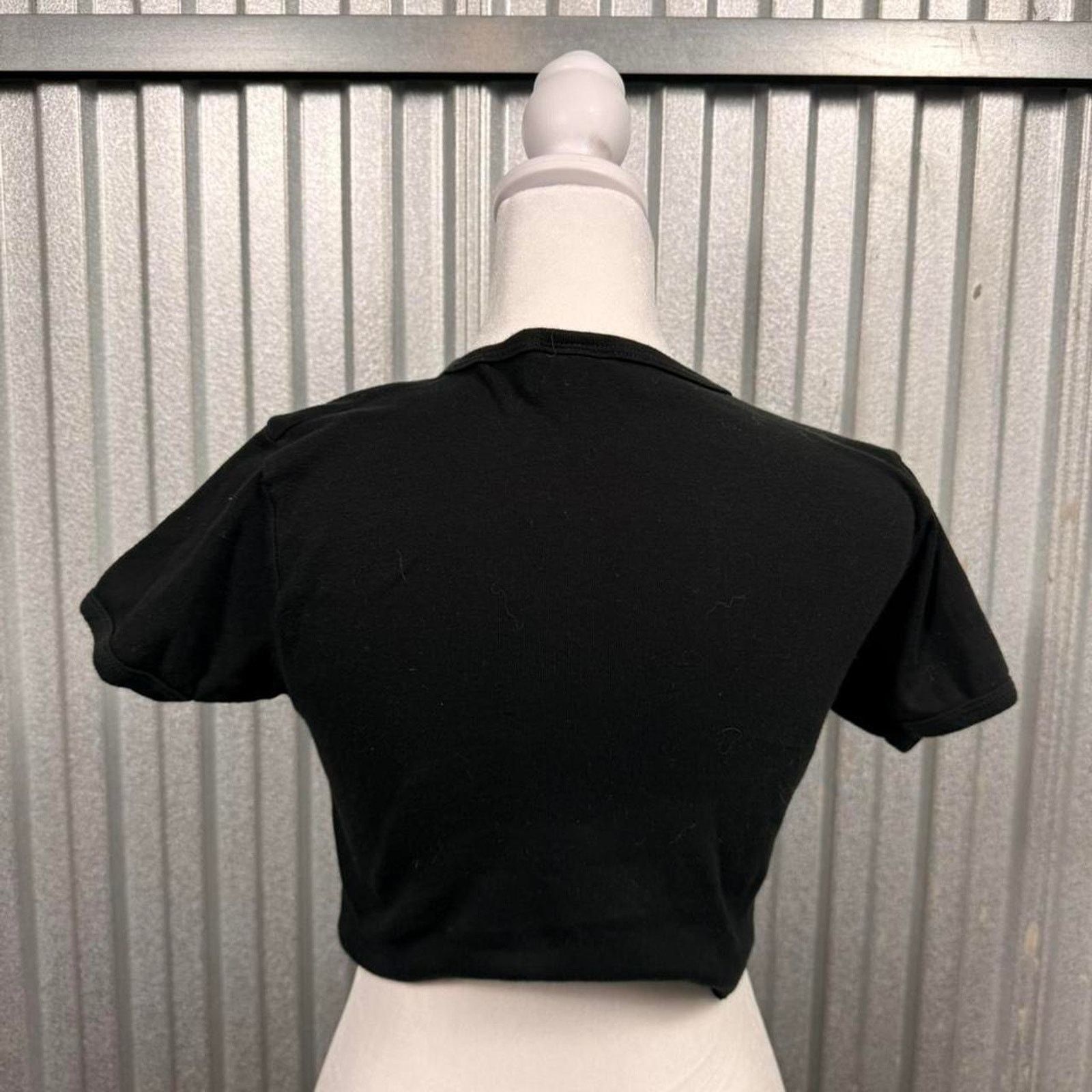 Von Dutch Vintage Black rhinestone cropped Von Dutch Size S / US 4 / IT 40 - 4 Thumbnail