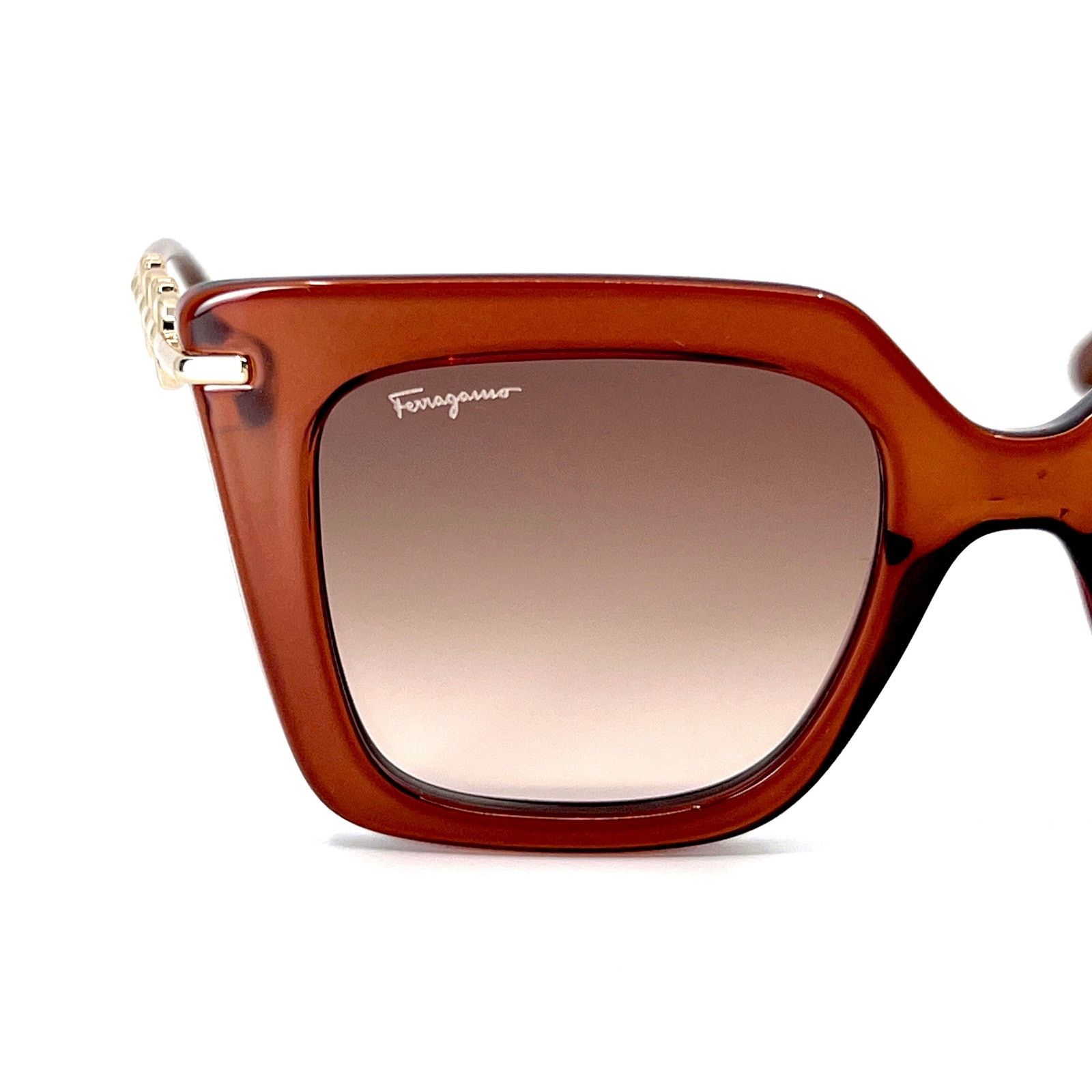 Salvatore Ferragamo New! SALVATORE FERRAGAMO Sunglasses SF1041S 232 Authentic Size ONE SIZE - 4 Thumbnail