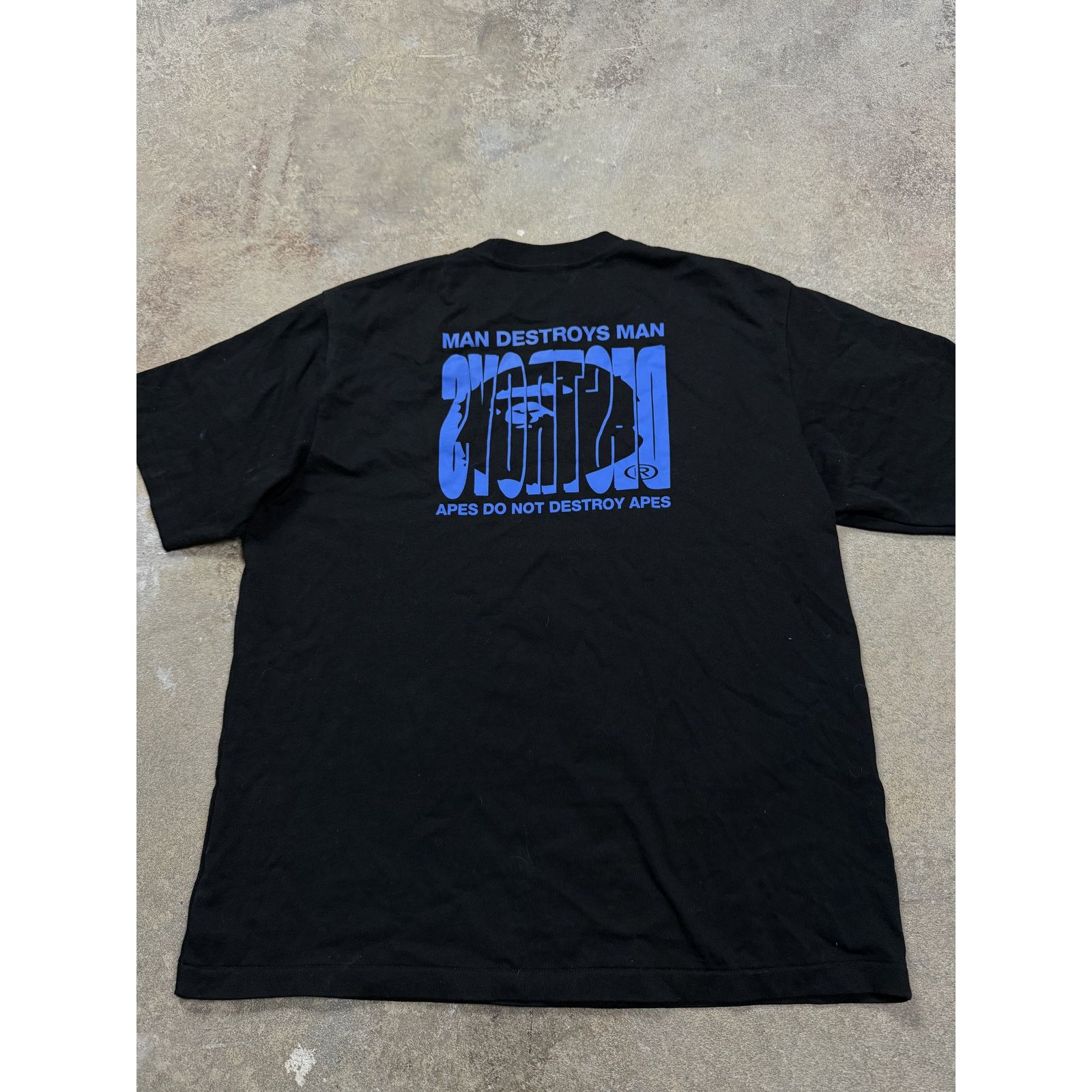 Bape Bape Trademark Tee Black Used Medium Size US M / EU 48-50 / 2 - 1 Thumbnail