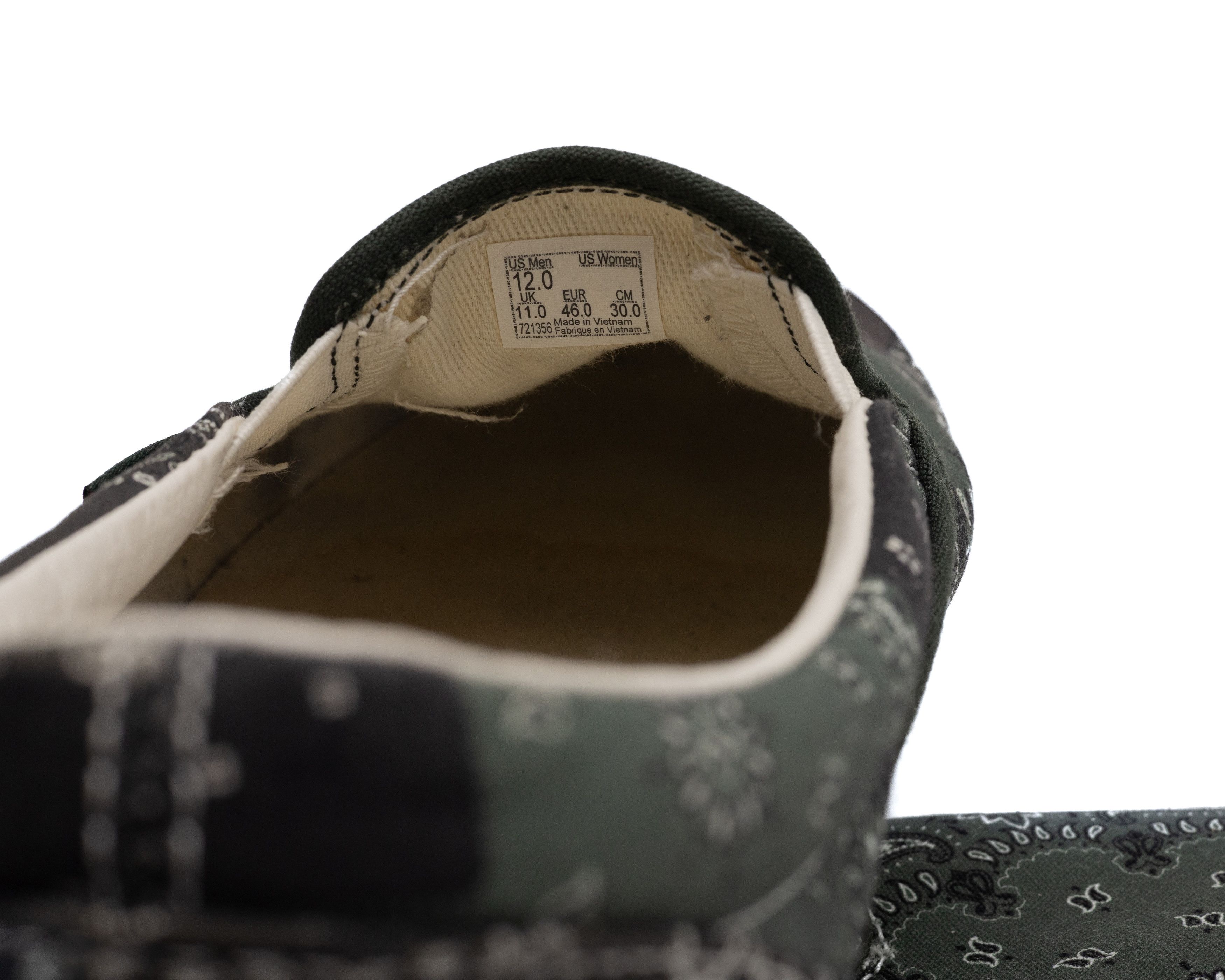 Kith × Vans VANS VAULT X KITH OG Slip-On Bandana Size US 12 / EU 45 - 10 Thumbnail