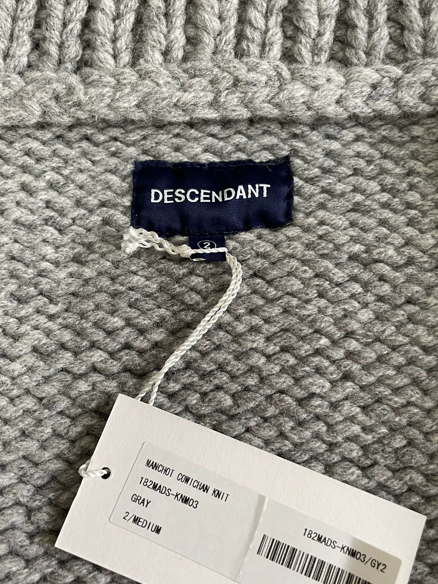 Descendant DESCENDANT MANCHOT COWICHAN Penguin Knit 18AW 2 New w/tags Size US M / EU 48-50 / 2 - 6 Thumbnail