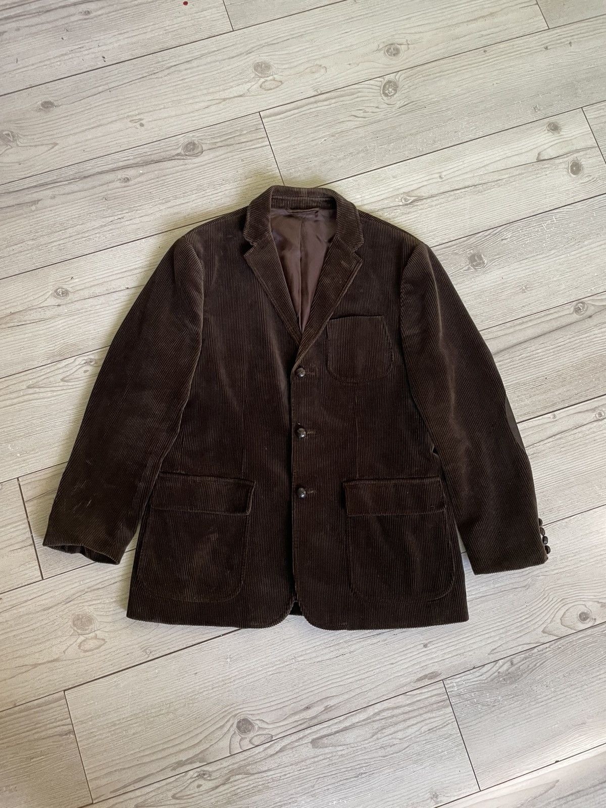 Polo Ralph Lauren × Vintage Polo Ralph Lauren Corduroy Blazer Size 44R - 3 Thumbnail