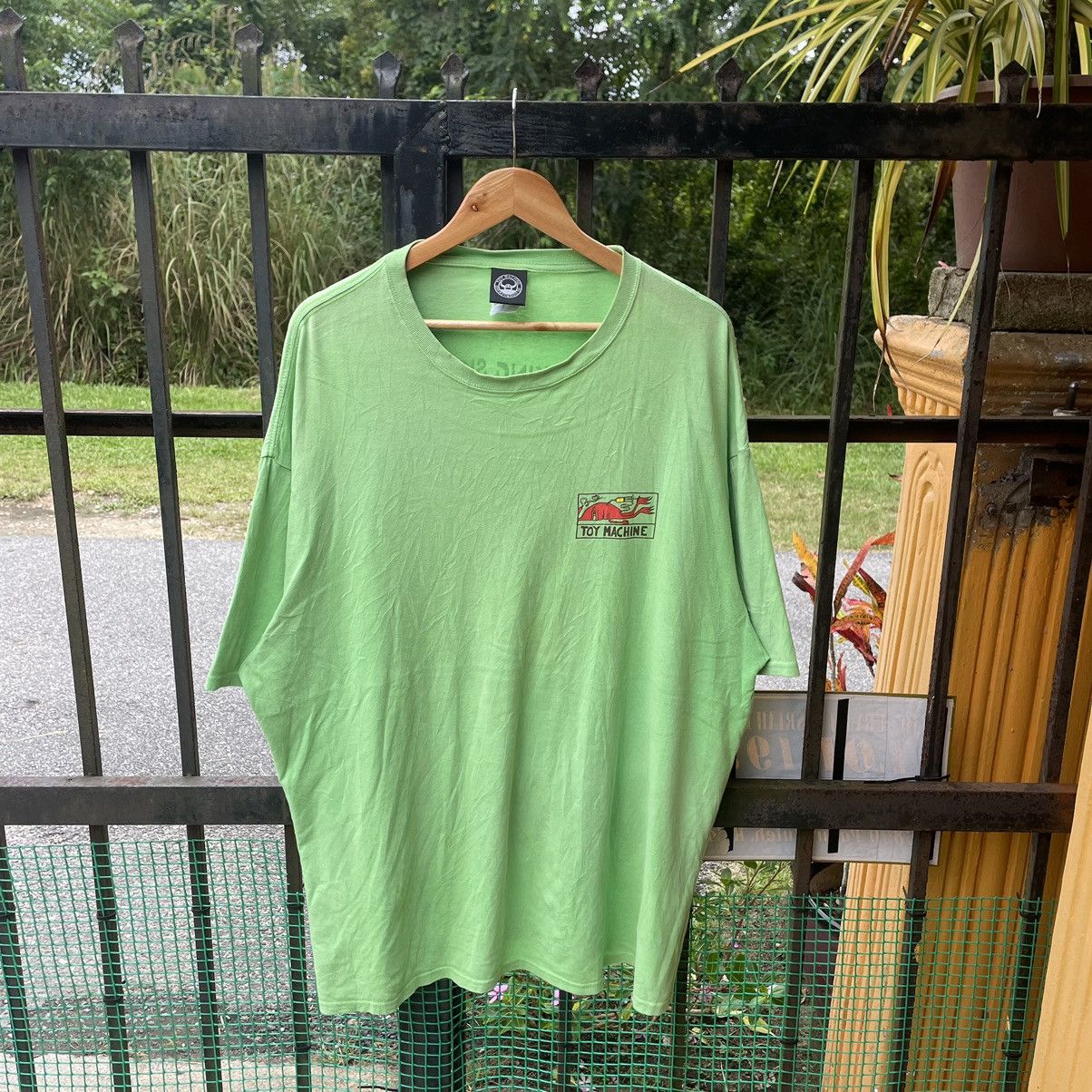 Toy Machine × Welcome Skateboards 🔥🔥Toy Machine Big Logo Potrait Oversize Promo Skateboard Tee Size US XXL / EU 58 / 5 - 4 Thumbnail