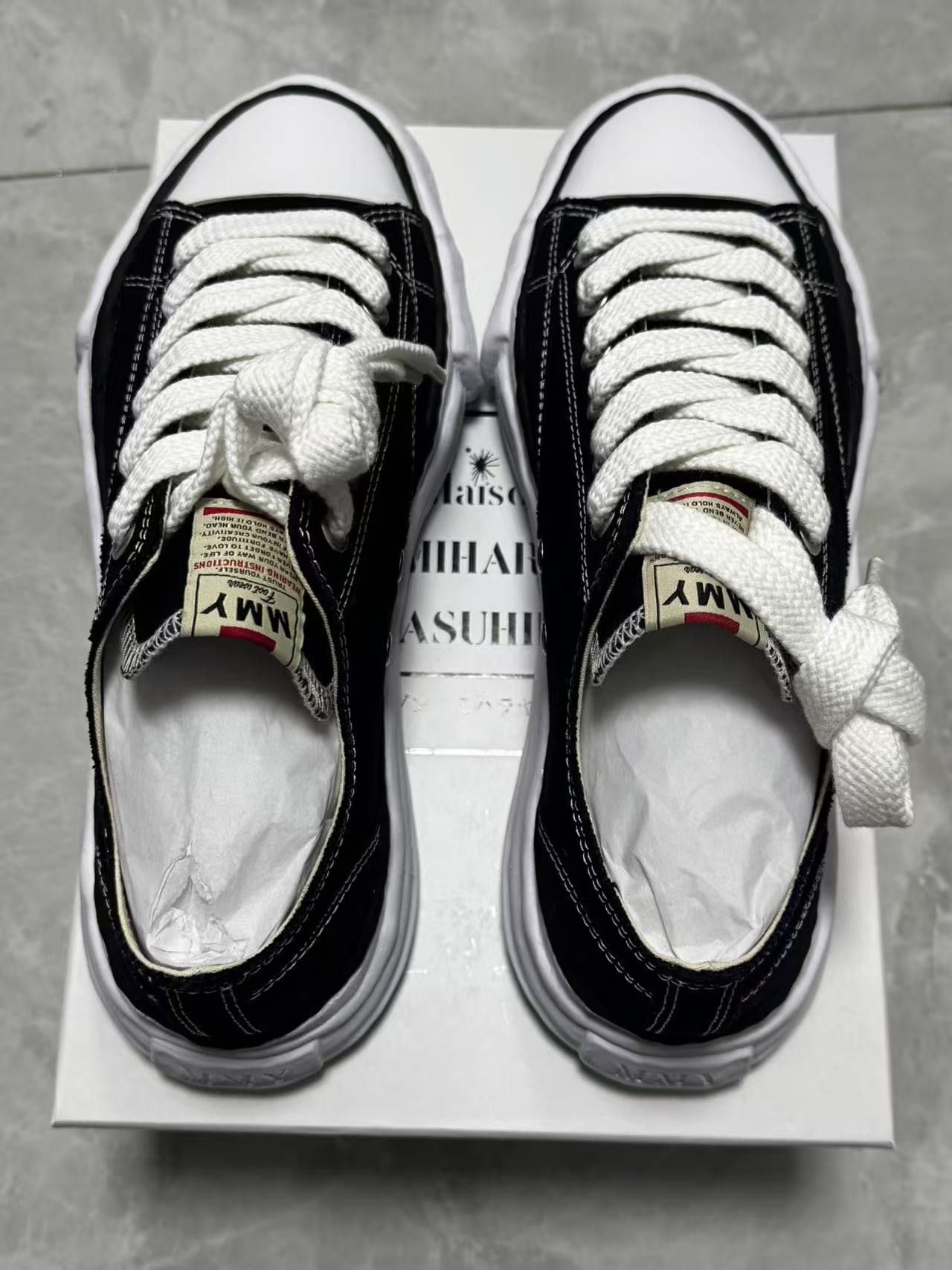 Maison MIHARA YASUHIRO Maison MIHARA YASUHIRO Low-top Sneakers Size US 12 / EU 45 - 1 Thumbnail