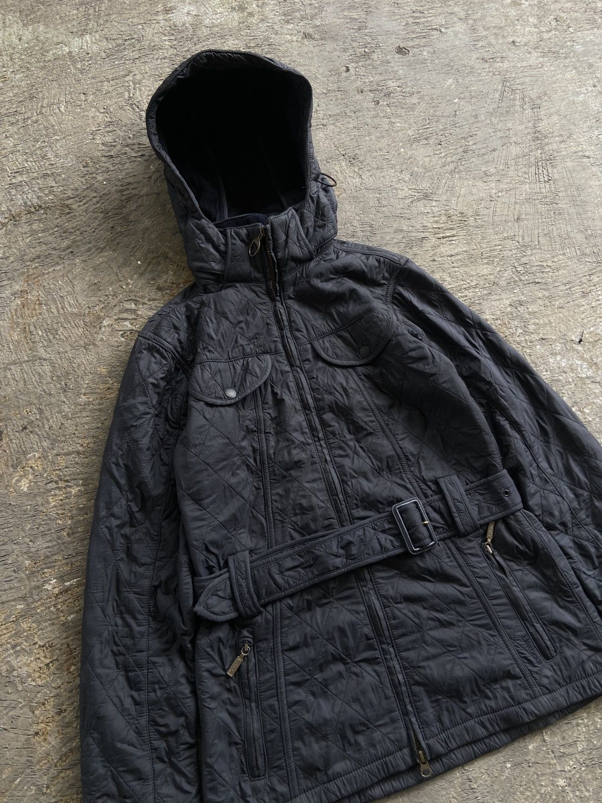 Barbour 1990s Barbour - Grace Polar Quilted Jacket Size M / US 6-8 / IT 42-44 - 2 Thumbnail