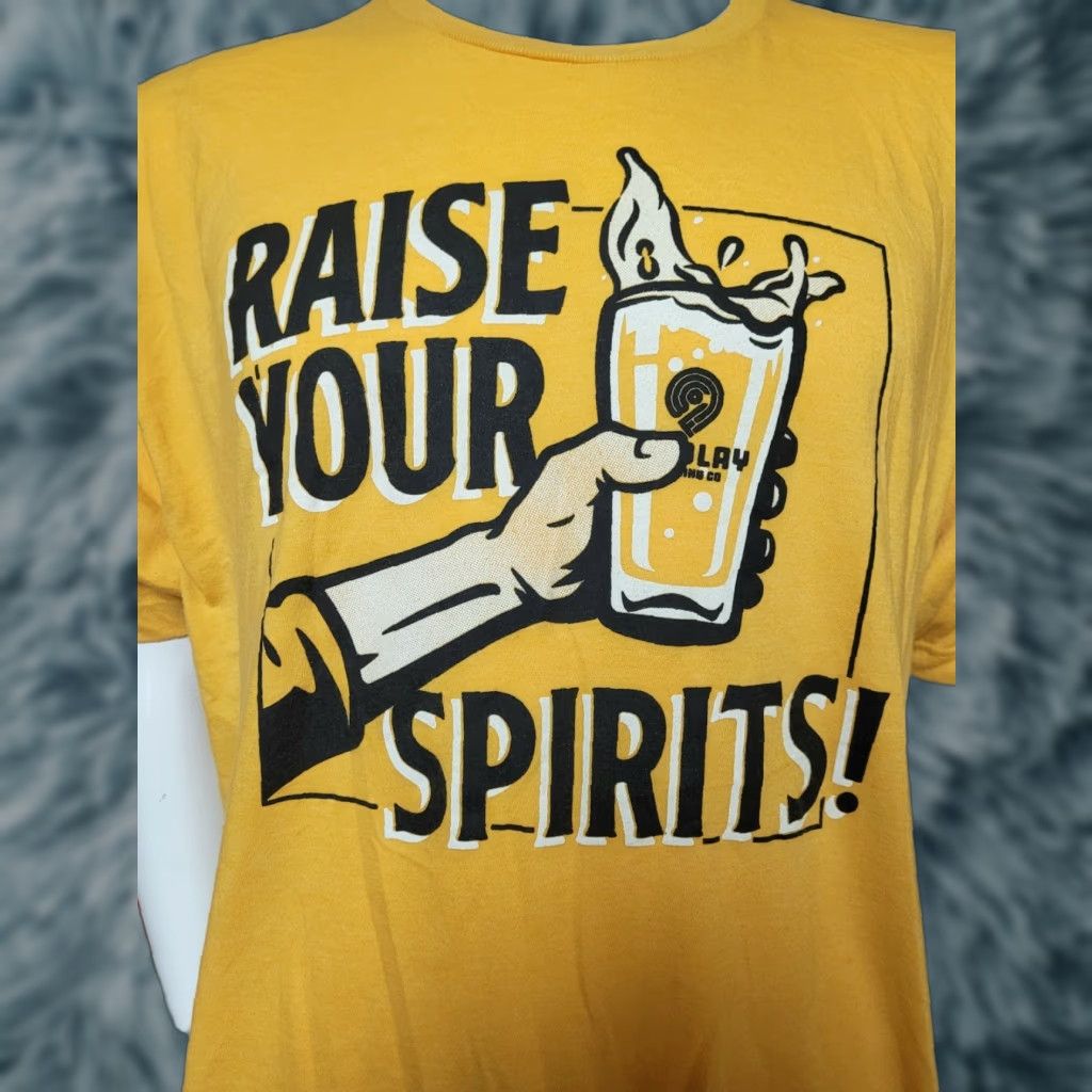 CO Findlay Brewing Co T Shirt XXL 2XL Flag City Graphic Tee Men Yellow Short Sleeve Craft Beer OHIO Size US XXL / EU 58 / 5 - 1 Thumbnail