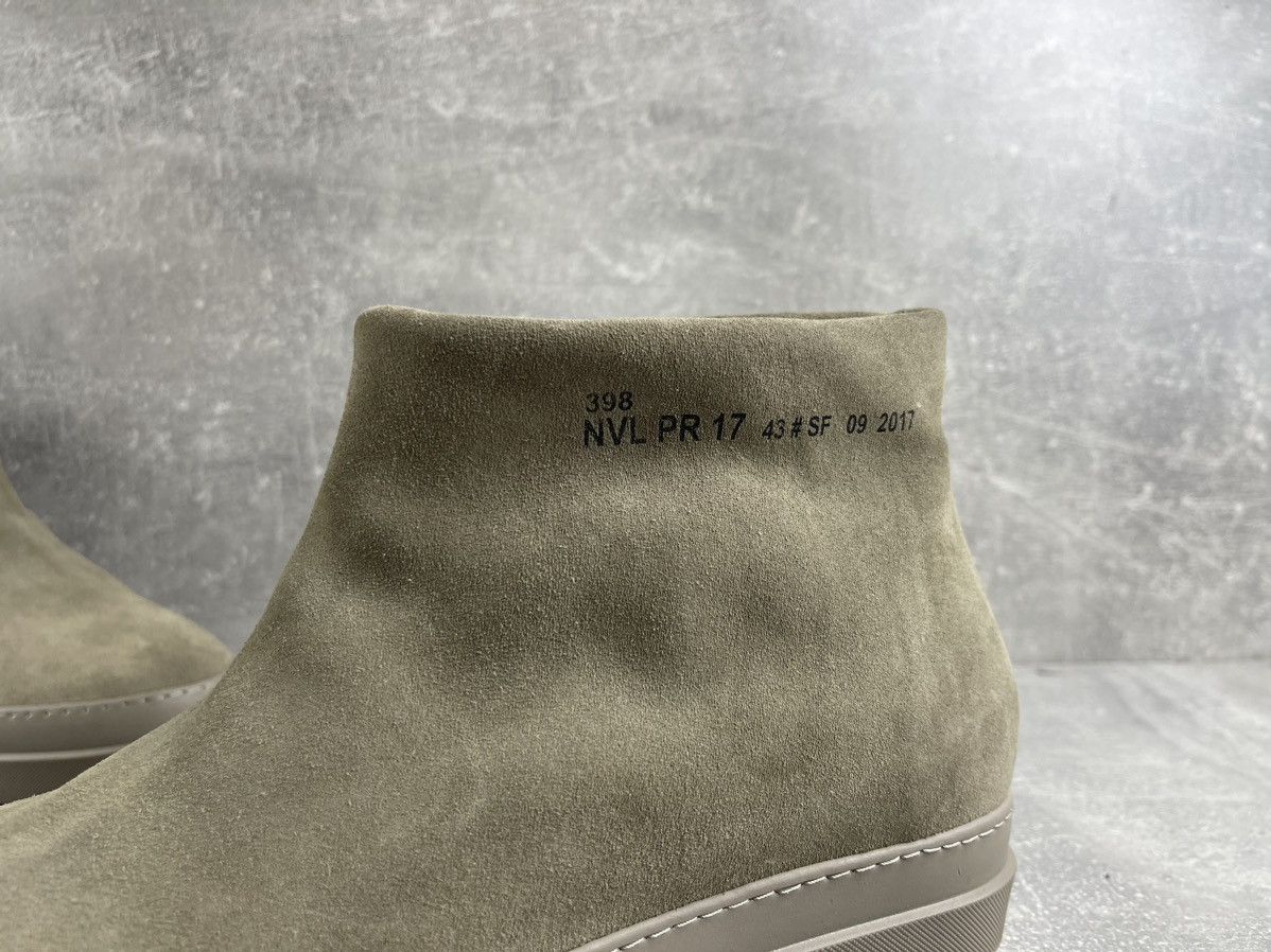 Other Ruco Line × Jean Nouvel NVL PR 17 NWB Rare Suede Ankle Boots Size US 10 / EU 43 - 7 Thumbnail