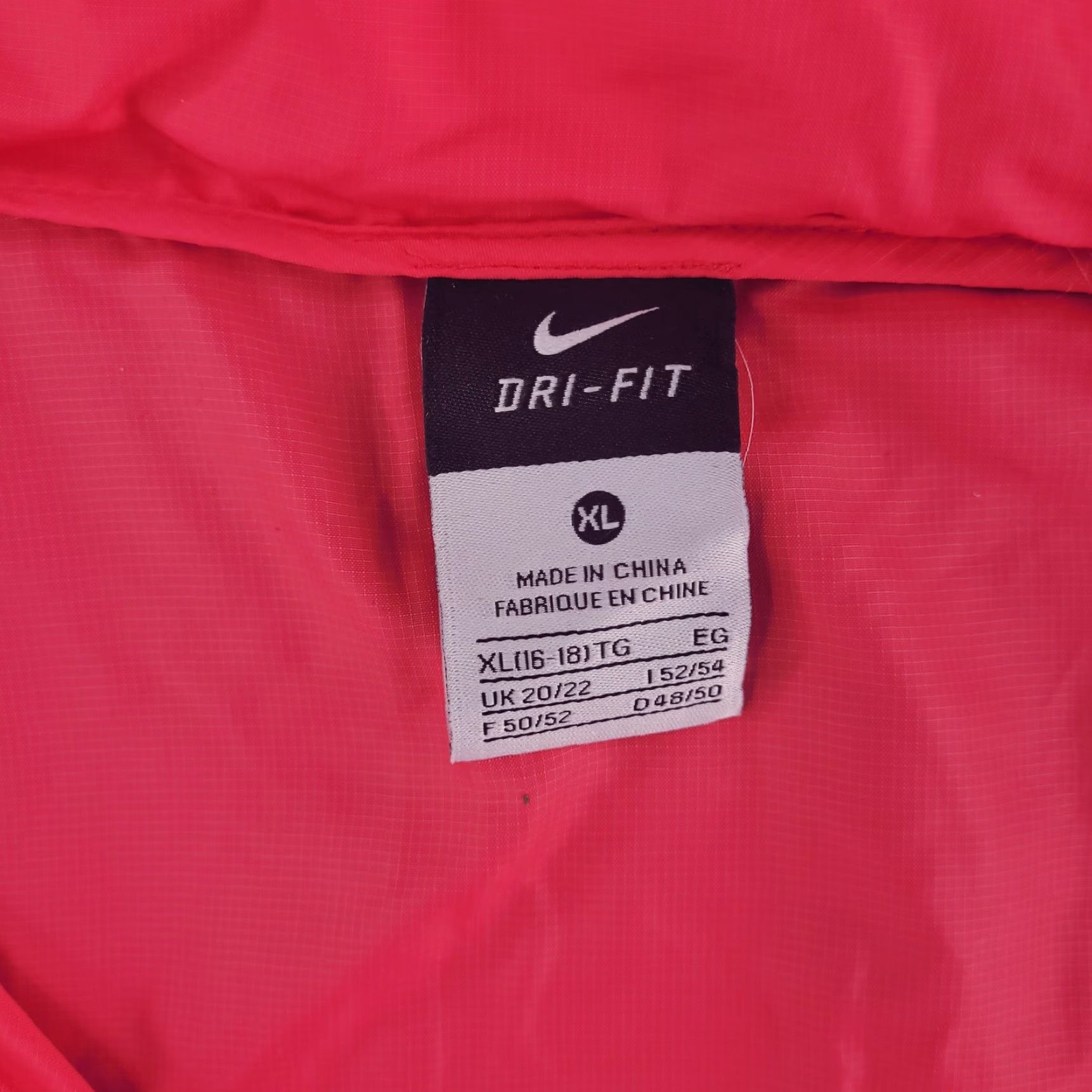 Nike Nike Jacket Womens XL Pink Windbreaker Hooded Zip Activewear Spring Summer Fall Performance Running Gym Training 364291-622 Womens Size XL / US 12-14 / IT 48-50 - 3 Thumbnail