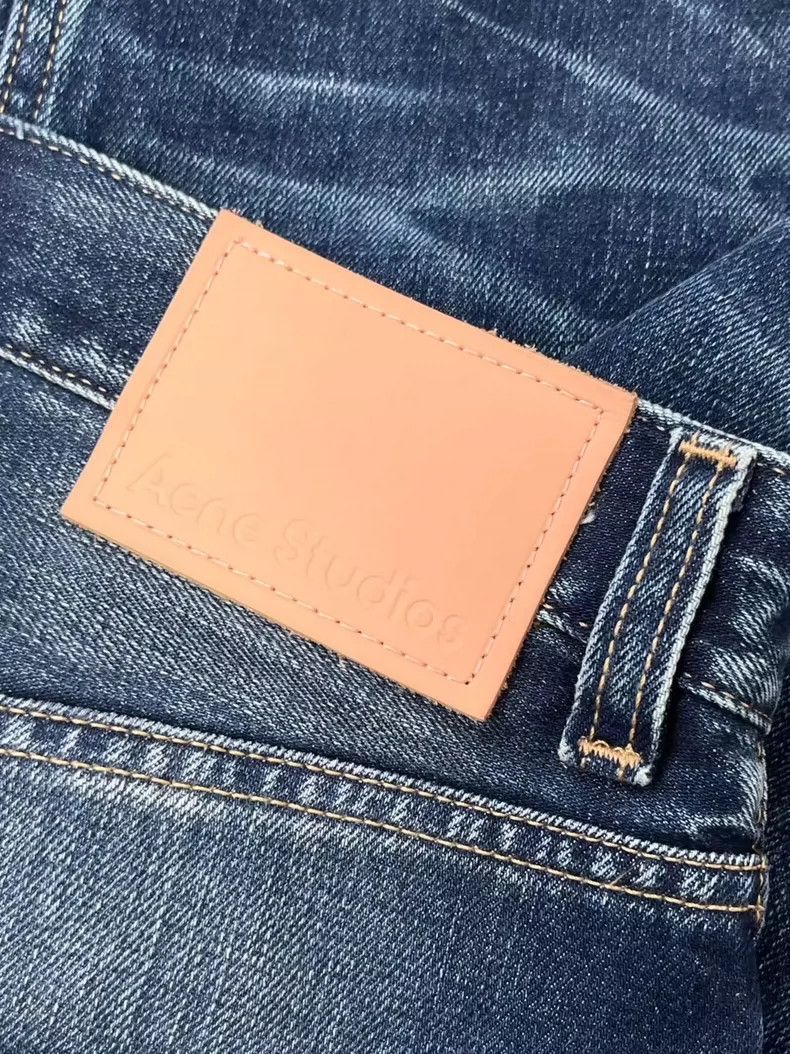 Acne Studios acne studios Slightly flared water ripple heavy-duty jeans Size US 28 / EU 44 - 3 Thumbnail
