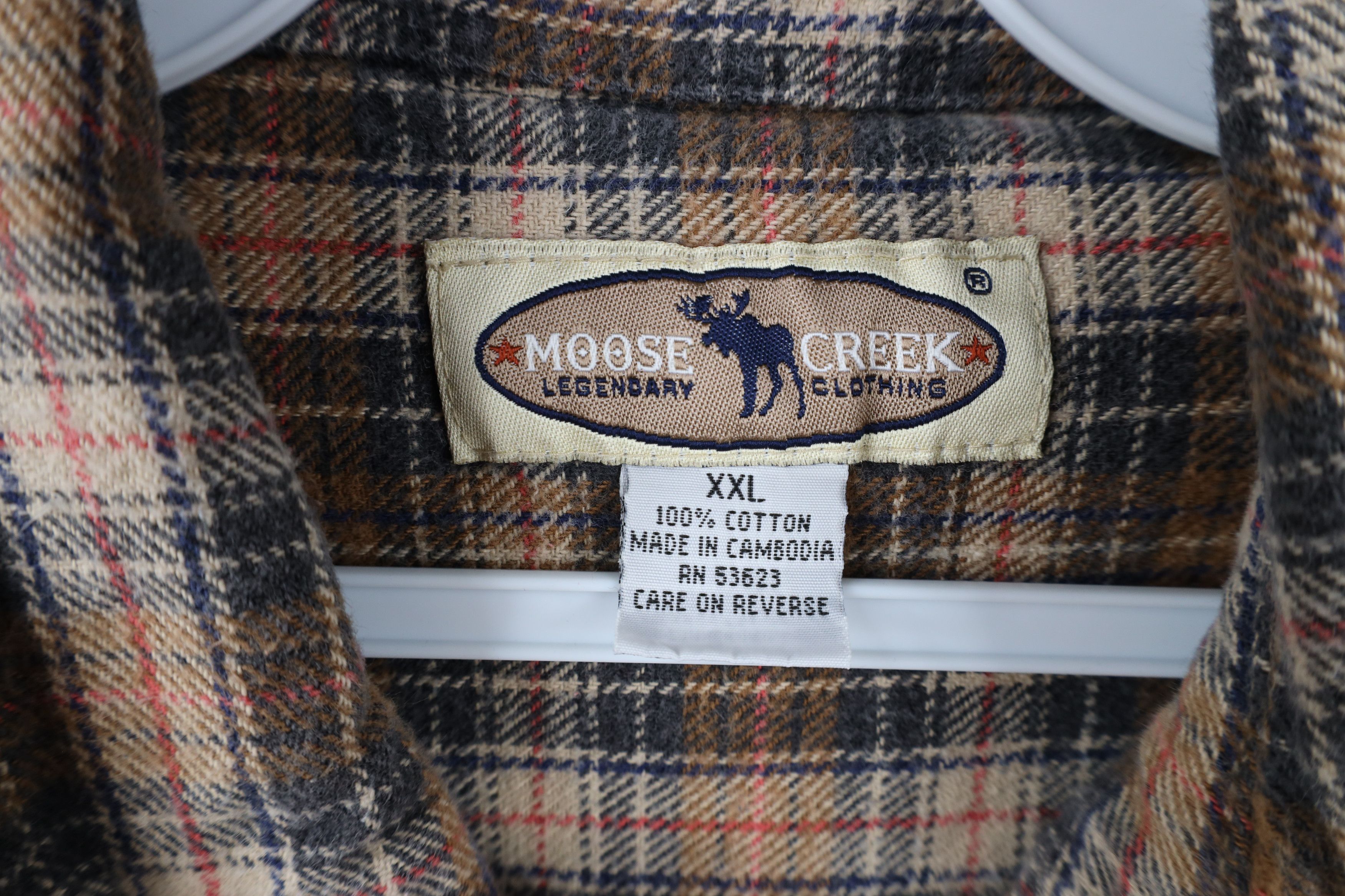 Vintage Vintage 90s Streetwear Heavyweight Flannel Button Down Shirt Size US XXL / EU 58 / 5 - 7 Thumbnail