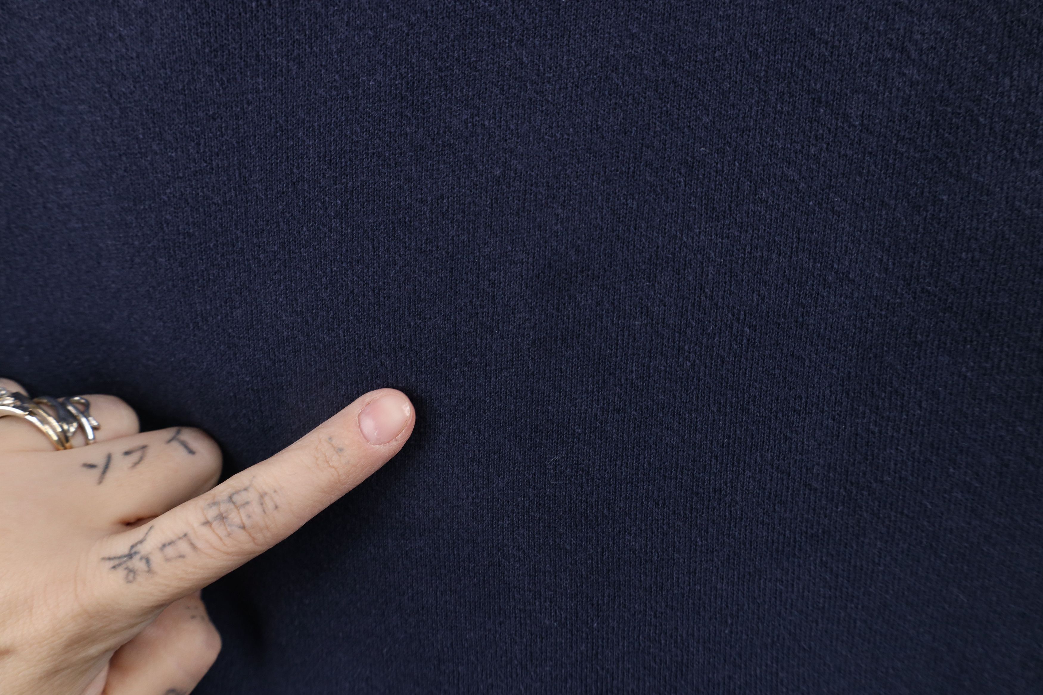 Vintage Vintage 90s Streetwear Heavyweight Half Zip Sweatshirt Blue Size US XXL / EU 58 / 5 - 4 Thumbnail