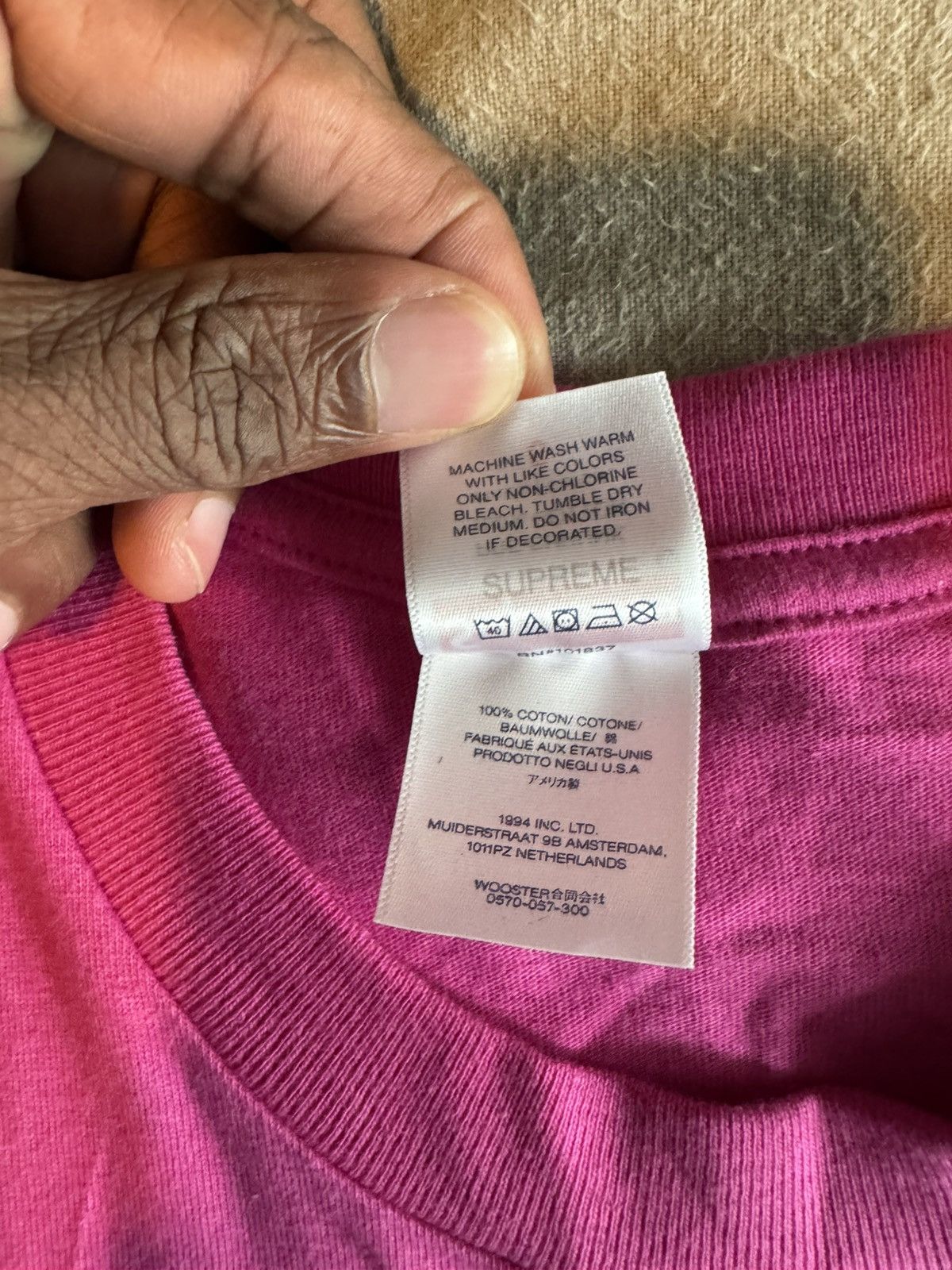 Supreme Supreme Elephant Tee Size US S / EU 44-46 / 1 - 4 Thumbnail