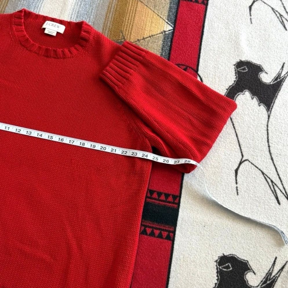 J.Crew J.Crew Pullover Sweater Adult Large Red Knit Casual Preppy Mens Size US L / EU 52-54 / 3 - 5 Thumbnail