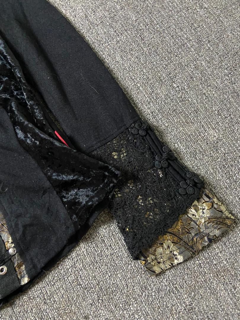 Japanese Brand Ozz Croce Japanese Brand Gothic Style Jacket (182) Size XS / US 0-2 / IT 36-38 - 7 Thumbnail