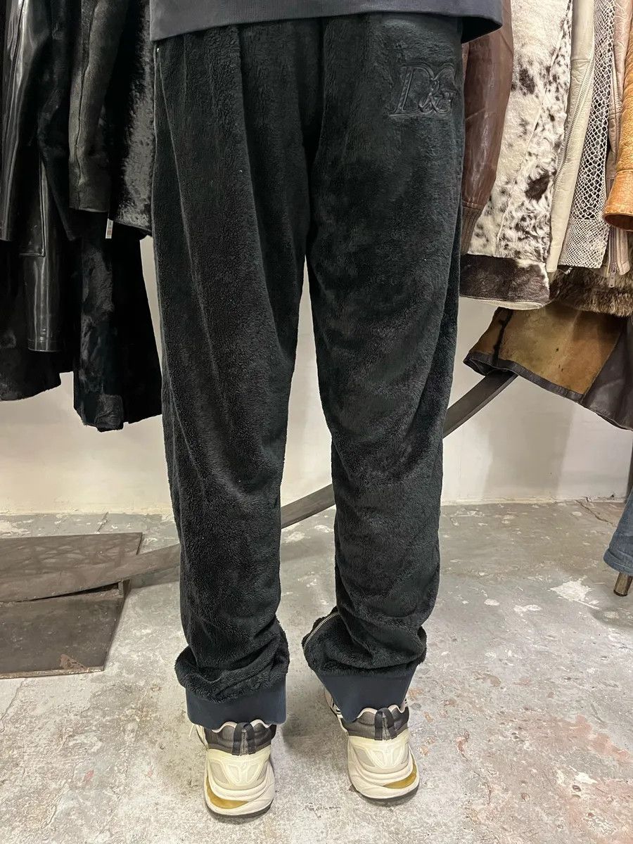 Dolce & Gabbana AW2010 Dolce & Gabbana Fleece Black Plushed Jogger Size US 32 / EU 48 - 3 Thumbnail
