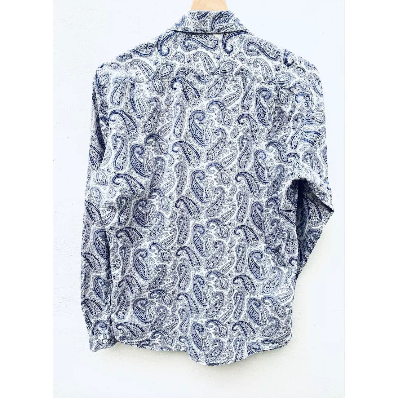 Sandro Paisley Blue shirt Size US S / EU 44-46 / 1 - 3 Thumbnail